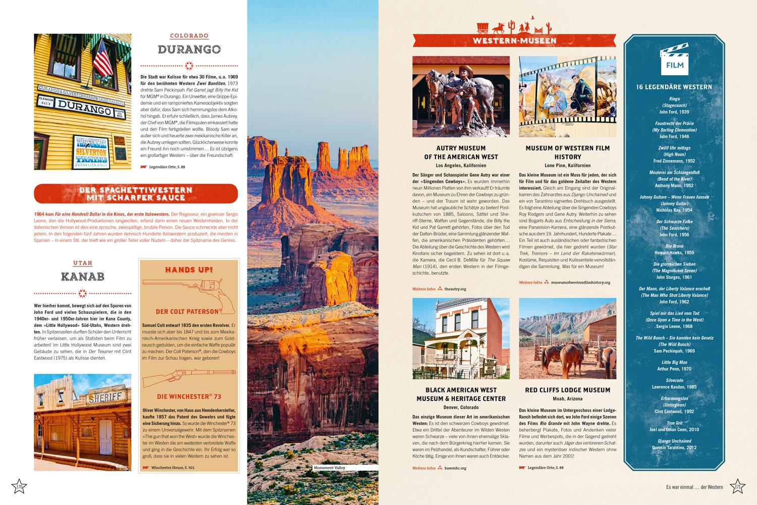 Beispielinhalt (Bild) DuMont Bildband Atlas der Reiselust USA