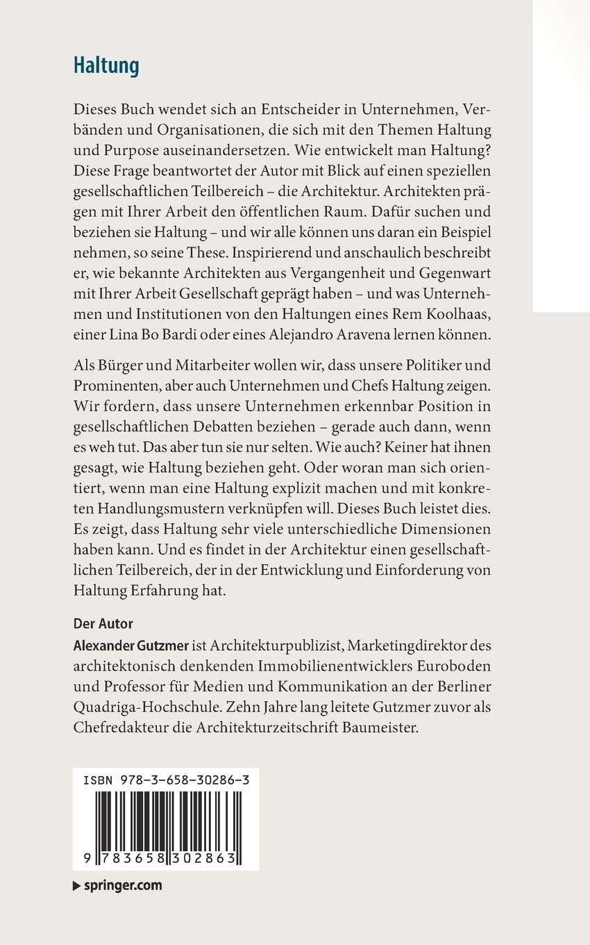 Rückseitencover Haltung