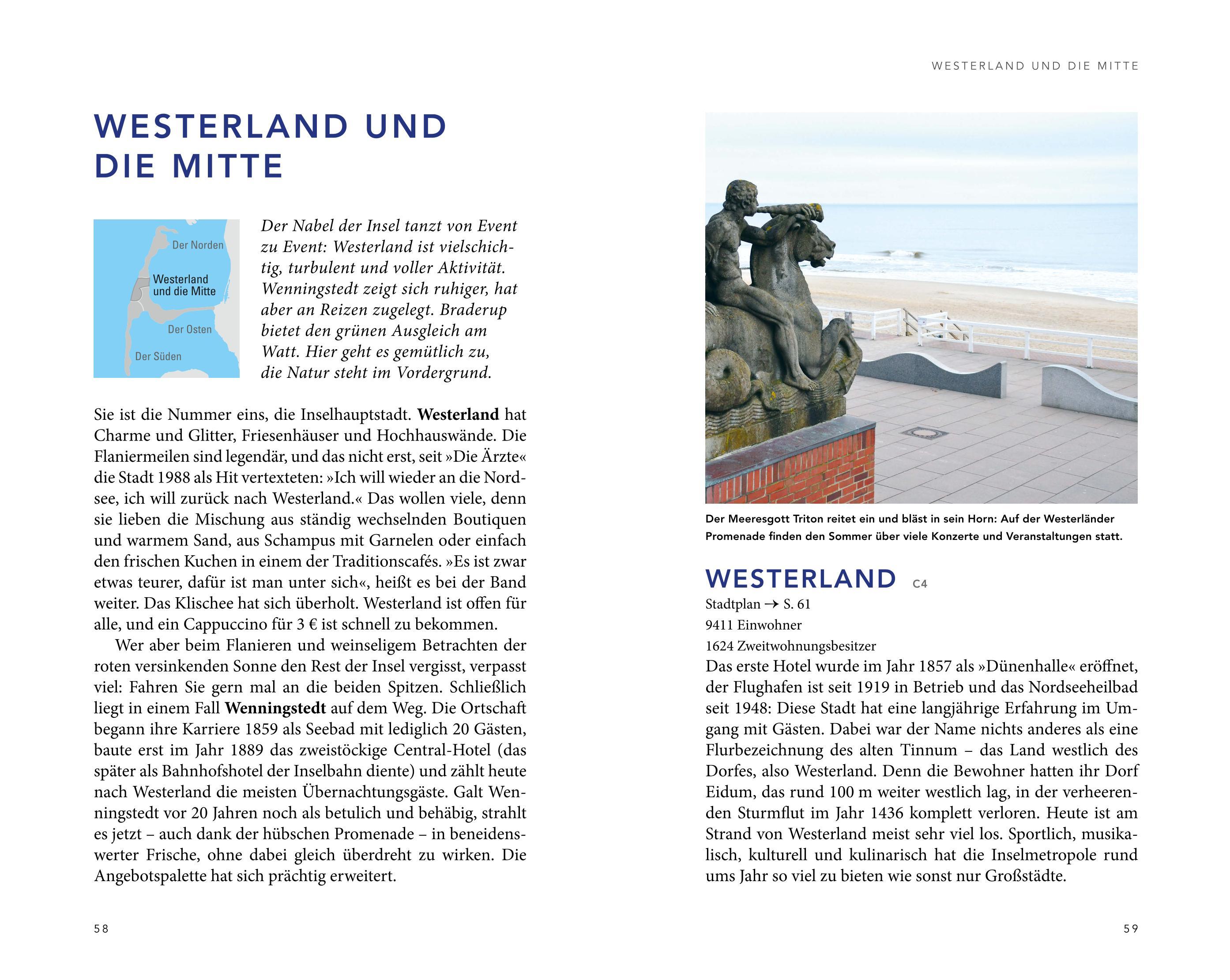 Beispielinhalt (Bild) MERIAN Reiseführer Sylt