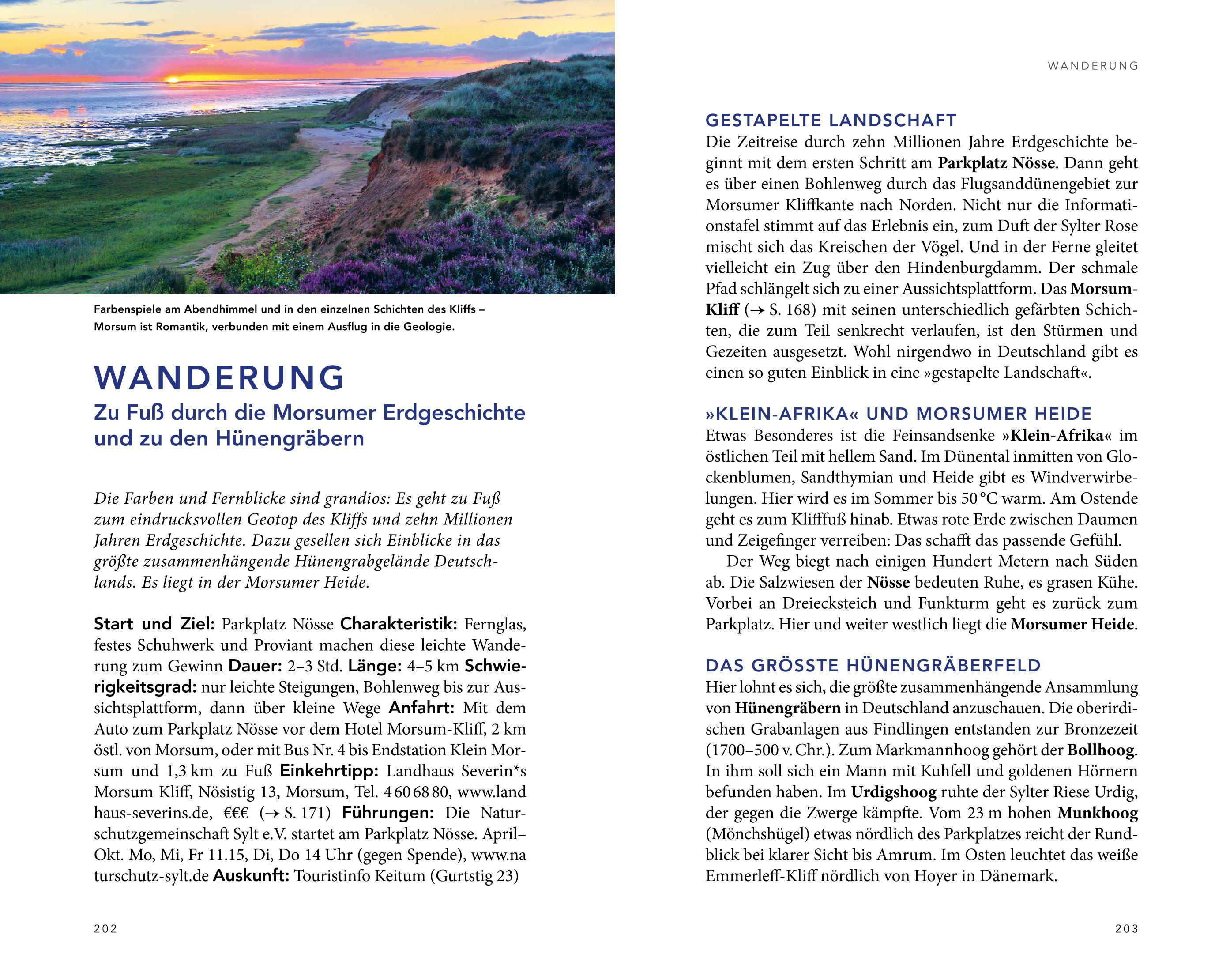 Beispielinhalt (Bild) MERIAN Reiseführer Sylt