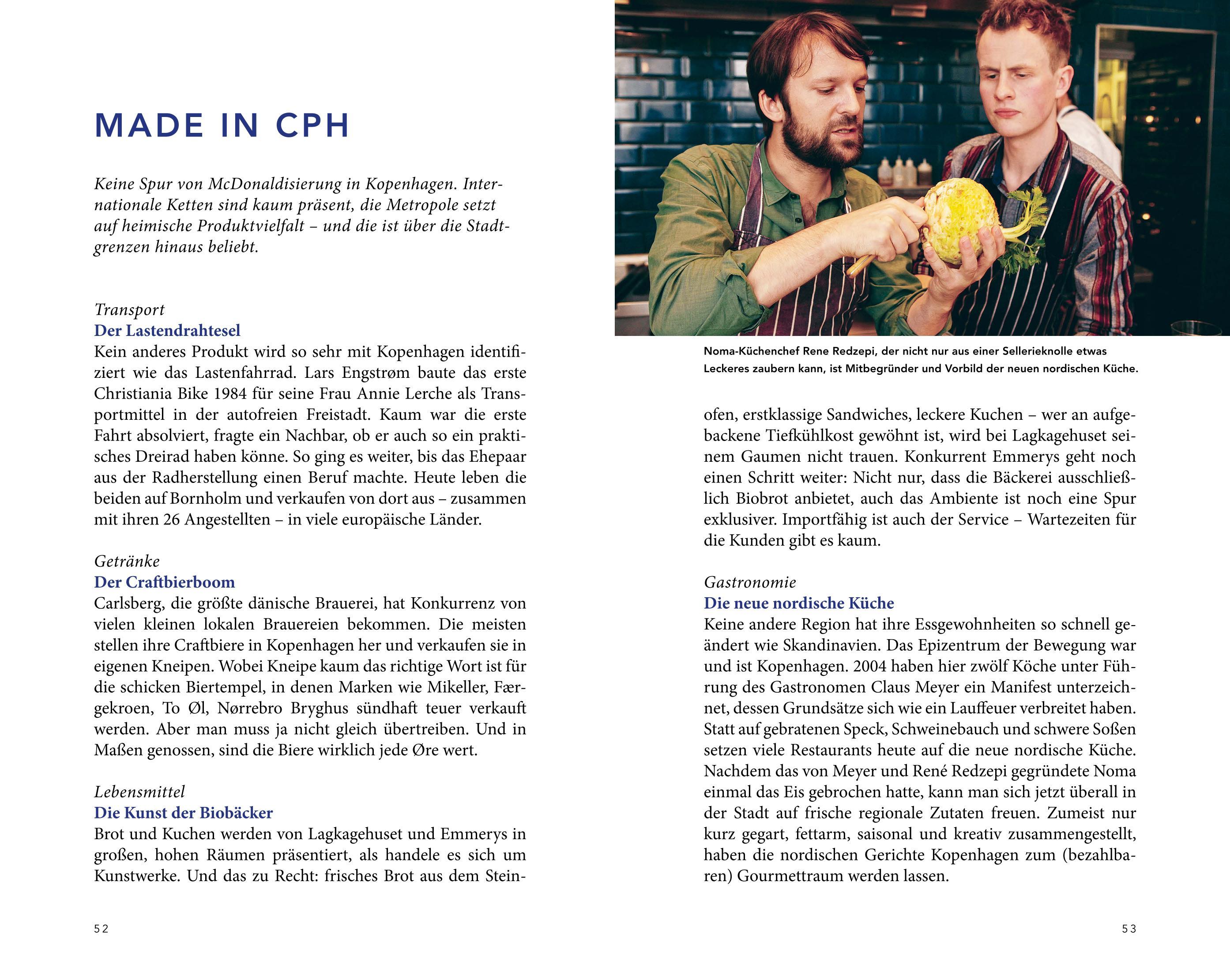 Beispielinhalt (Bild) MERIAN Reiseführer Kopenhagen