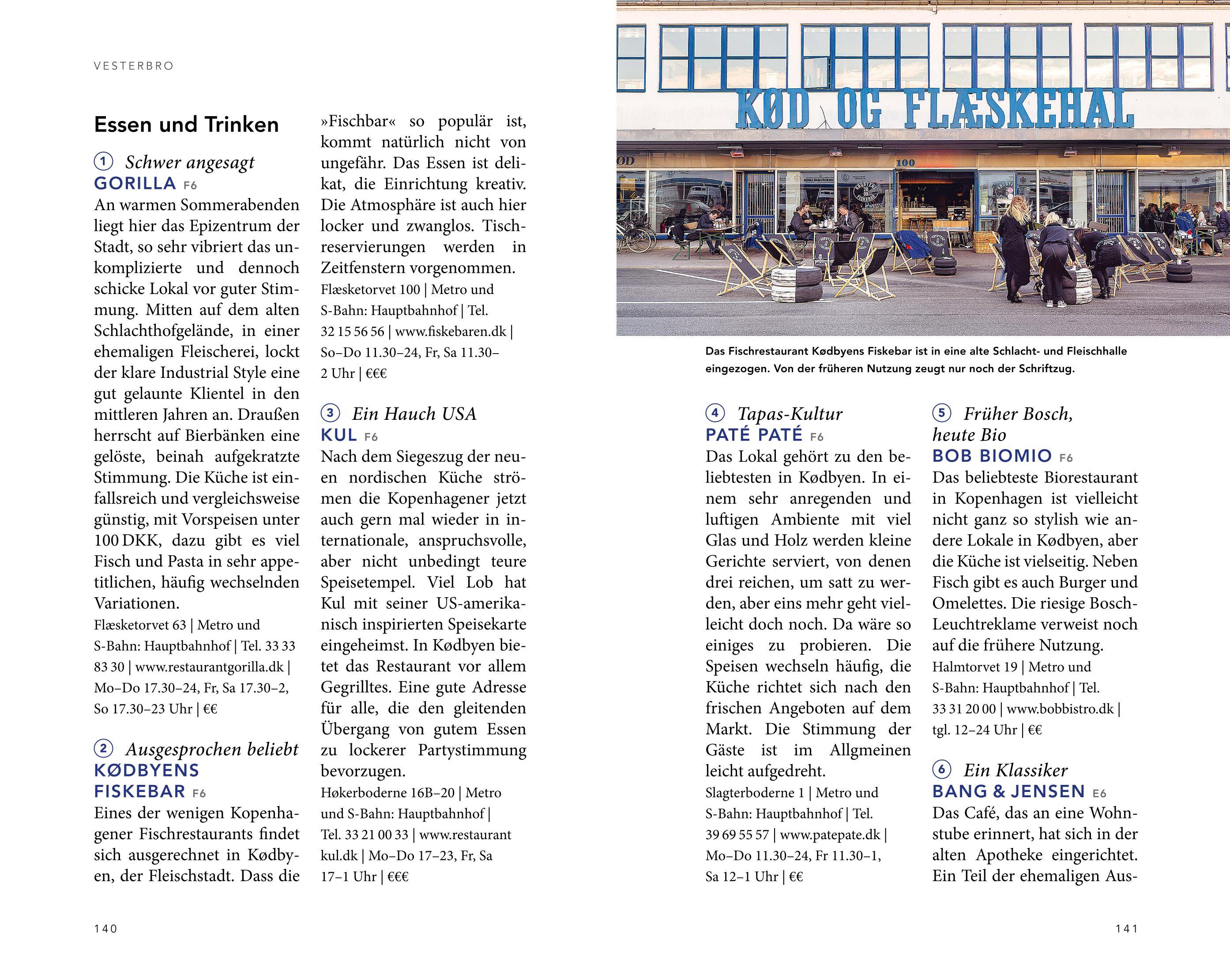 Beispielinhalt (Bild) MERIAN Reiseführer Kopenhagen