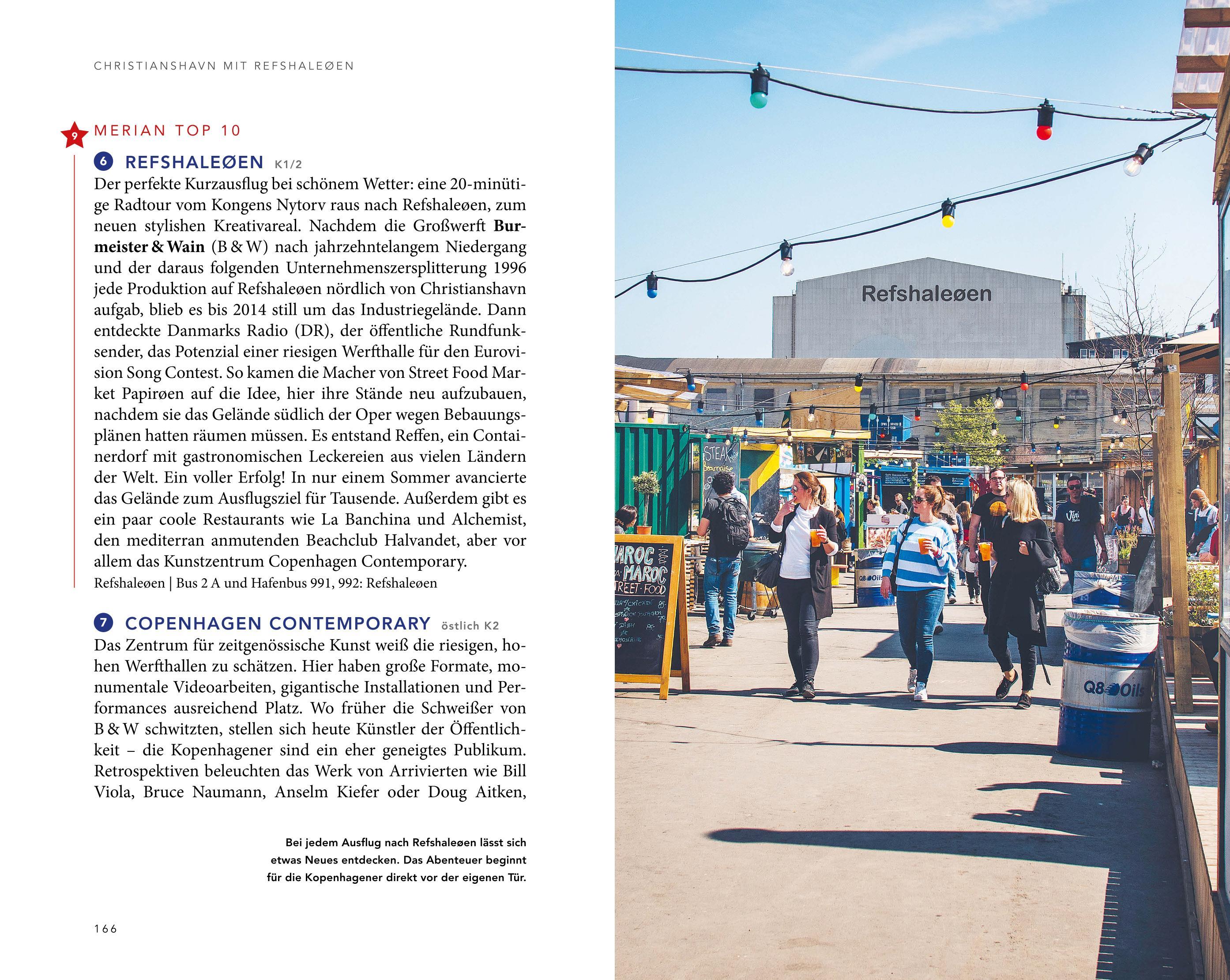 Beispielinhalt (Bild) MERIAN Reiseführer Kopenhagen
