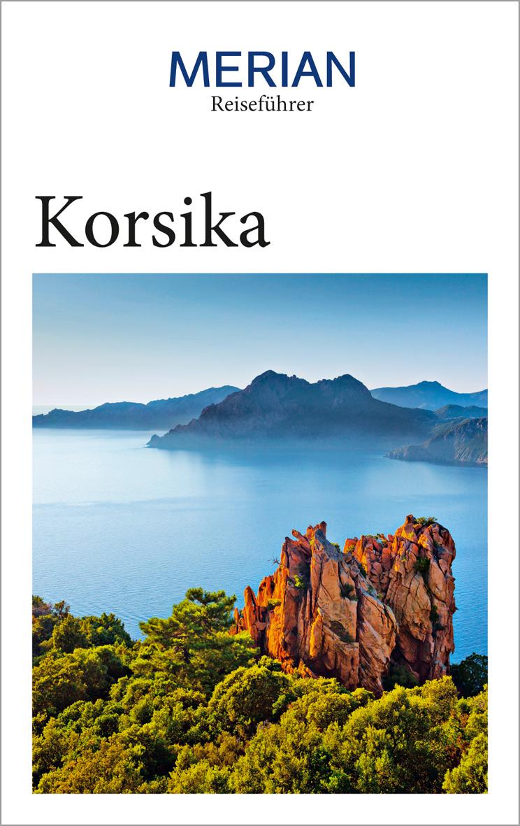 Vorderes Coverbild MERIAN Reiseführer Korsika