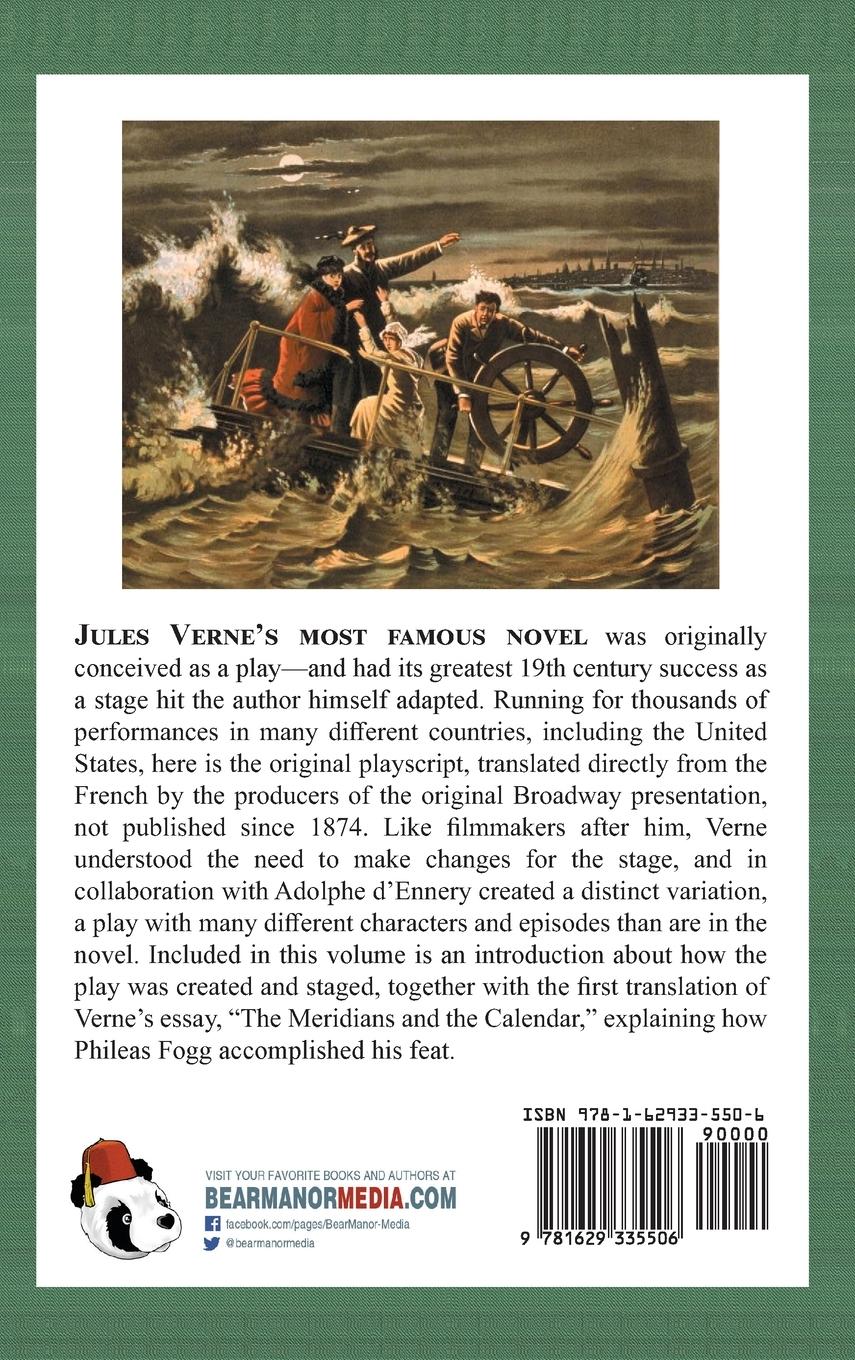 Rückseitencover Around the World in 80 Days - The 1874 Play (hardback)