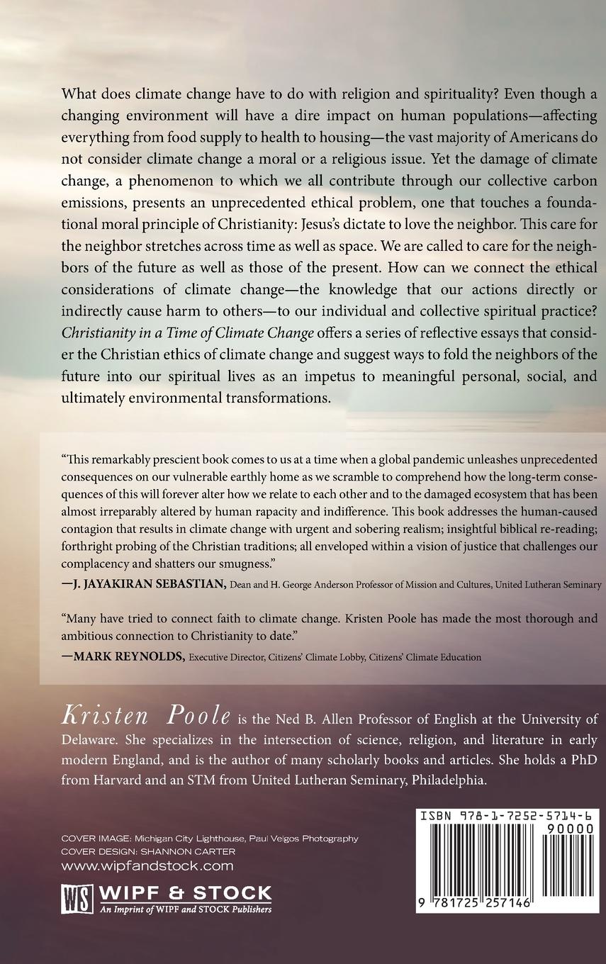 Rückseitencover Christianity in a Time of Climate Change