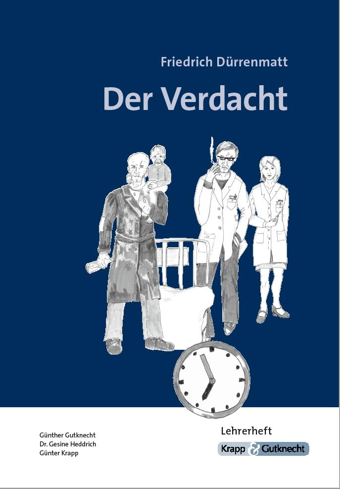 Vorderes Coverbild Der Verdacht - Friedrich Dürrenmatt