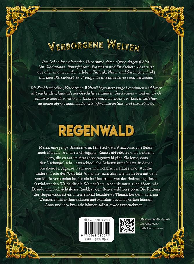 Rückseitencover Verborgene Welt des Regenwaldes