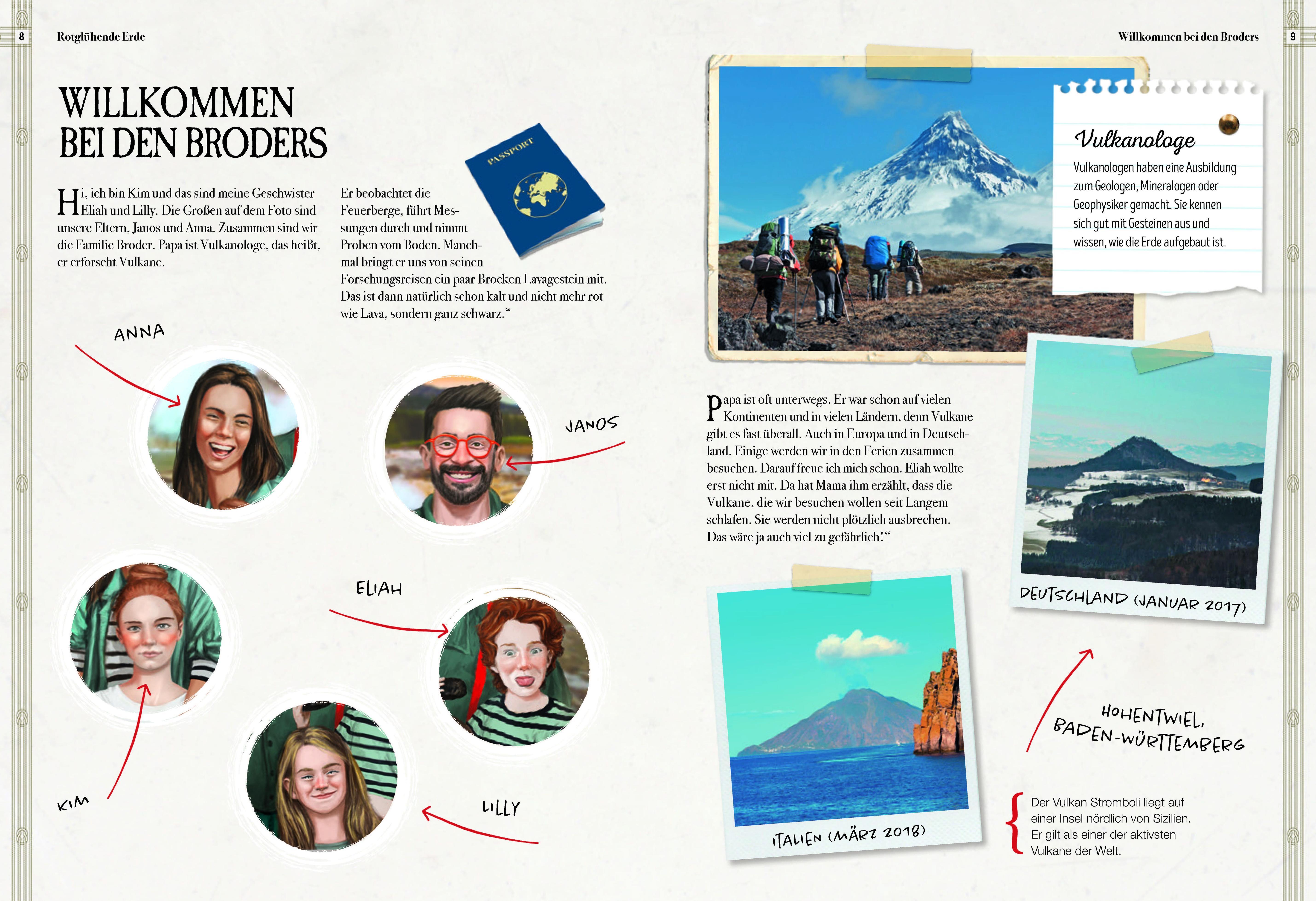 Beispielinhalt (Bild) Verborgene Welt der Vulkane
