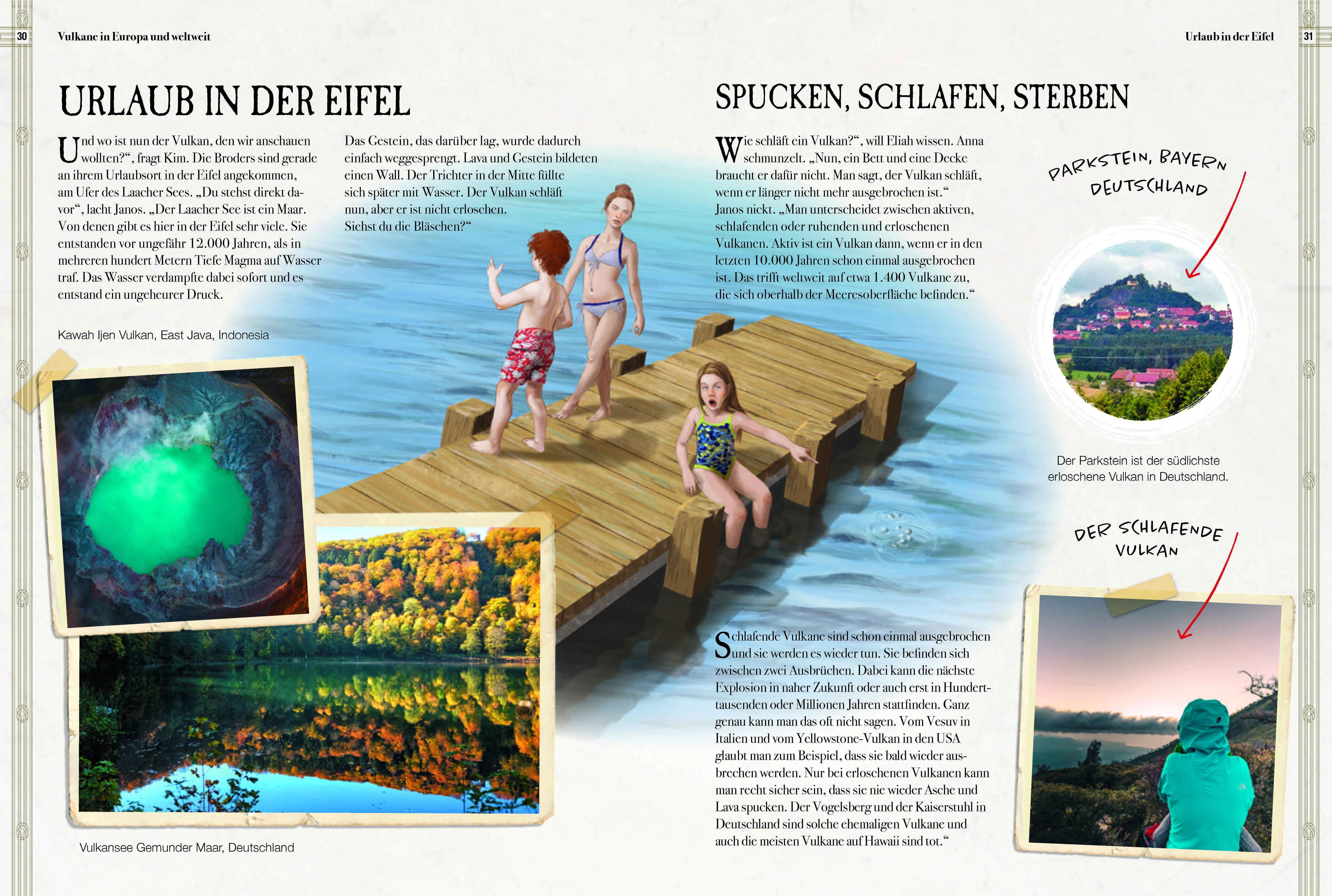Beispielinhalt (Bild) Verborgene Welt der Vulkane
