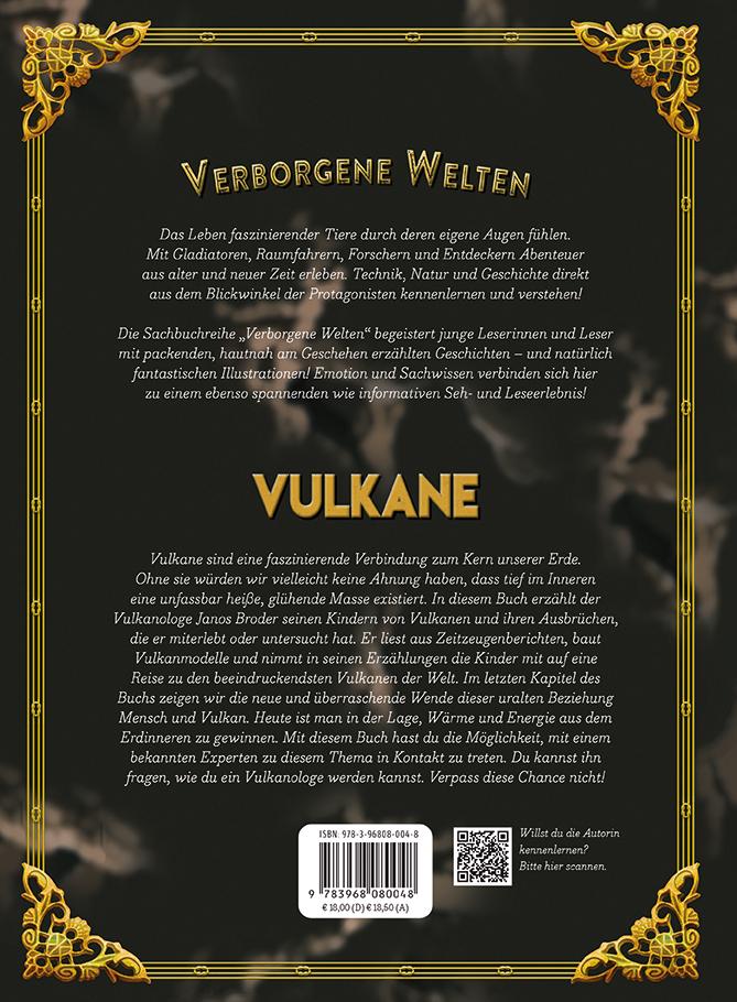 Rückseitencover Verborgene Welt der Vulkane