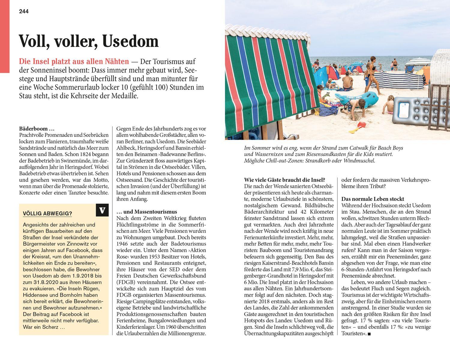 Beispielinhalt (Bild) DuMont Reise-Taschenbuch Usedom