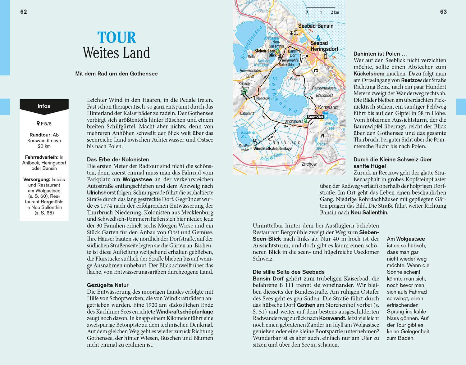 Beispielinhalt (Bild) DuMont Reise-Taschenbuch Usedom