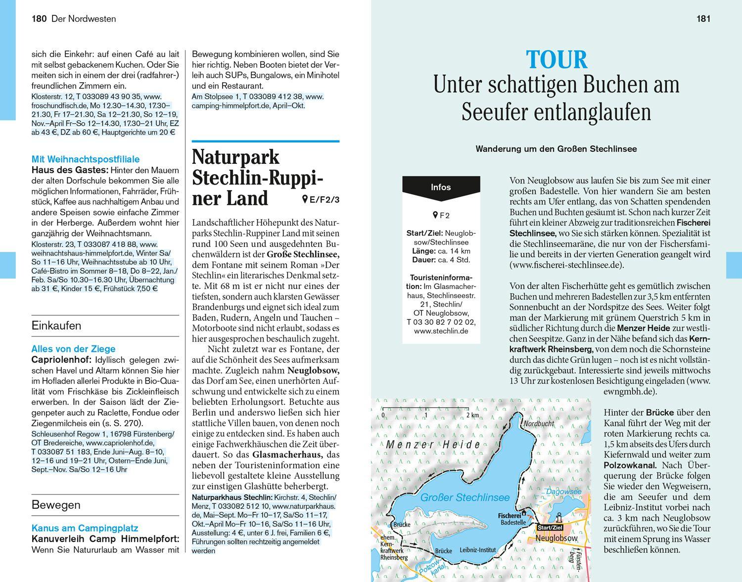 Beispielinhalt (Bild) DuMont Reise-Taschenbuch Brandenburg