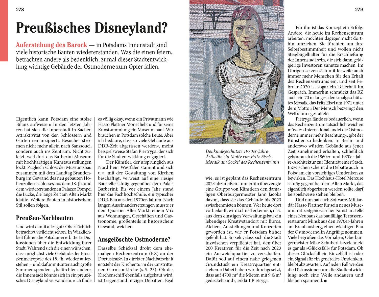 Beispielinhalt (Bild) DuMont Reise-Taschenbuch Brandenburg