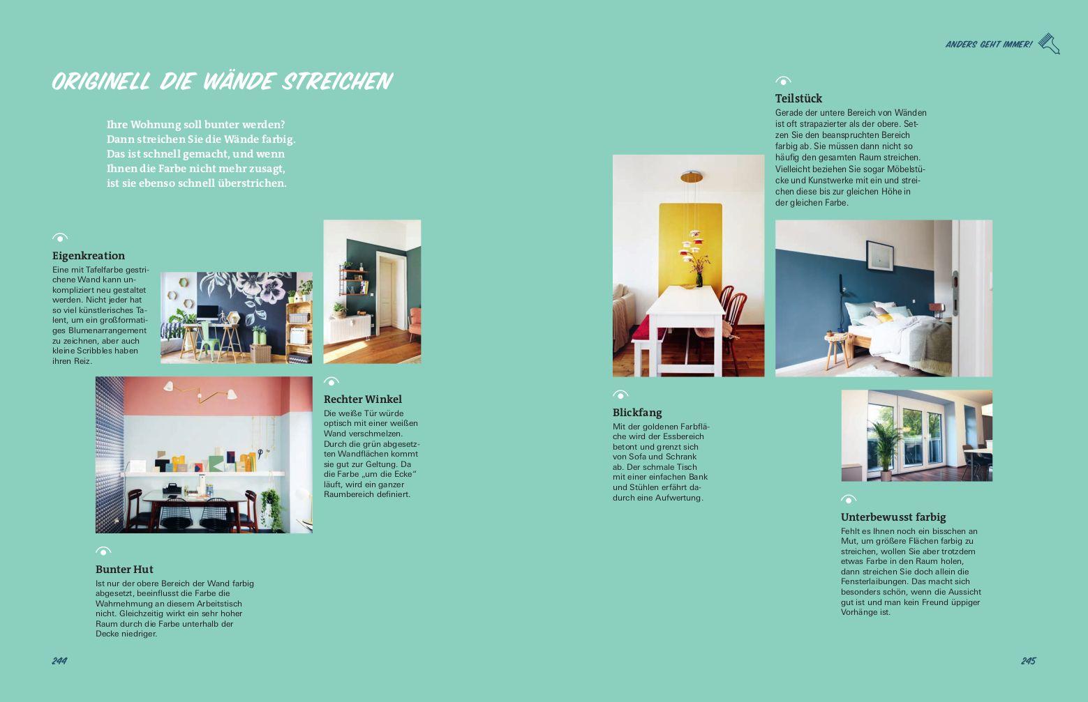 Beispielinhalt (Bild) Perfekt einrichten