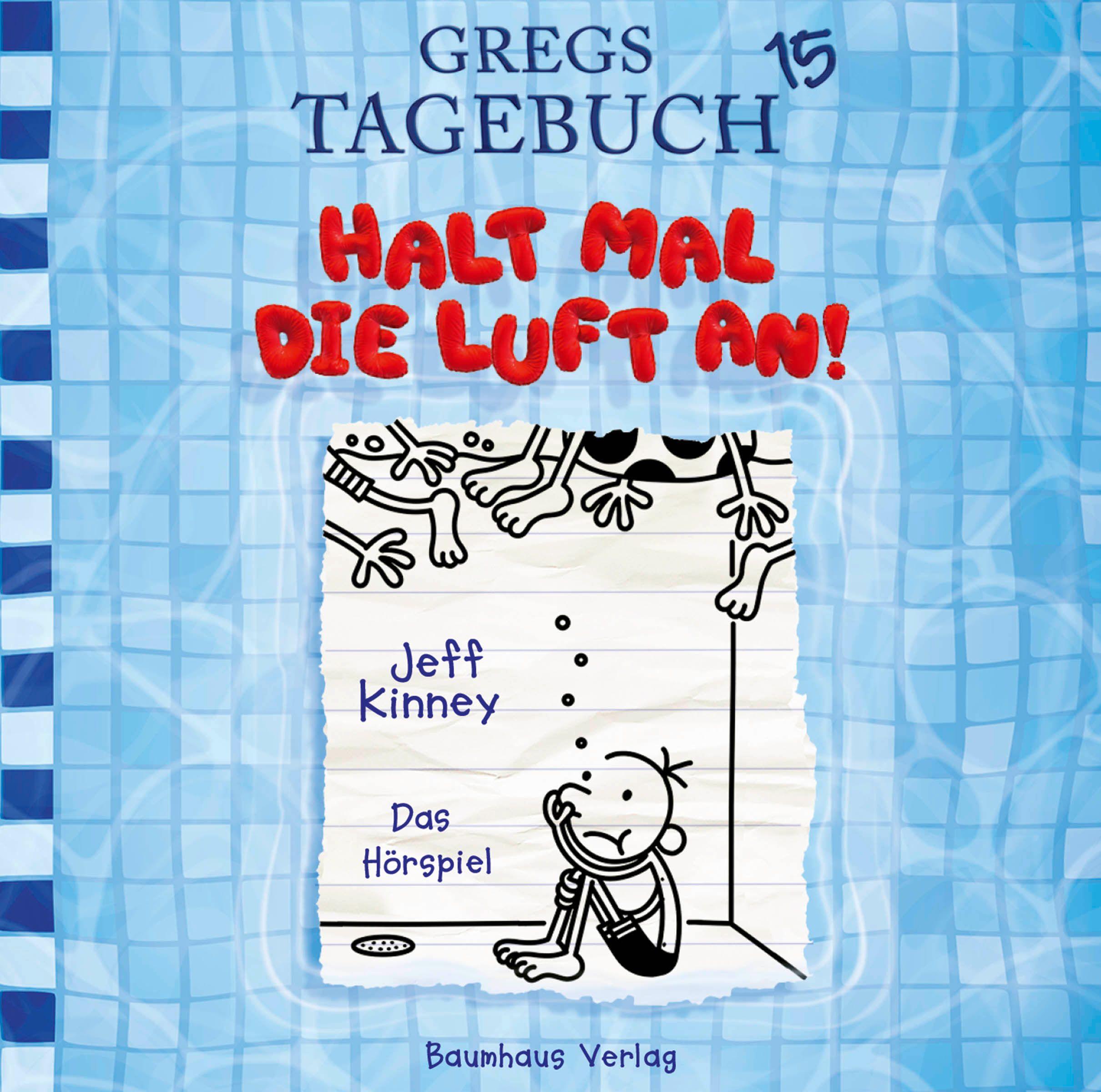 Vorderes Coverbild Gregs Tagebuch 15 - Halt mal die Luft an!