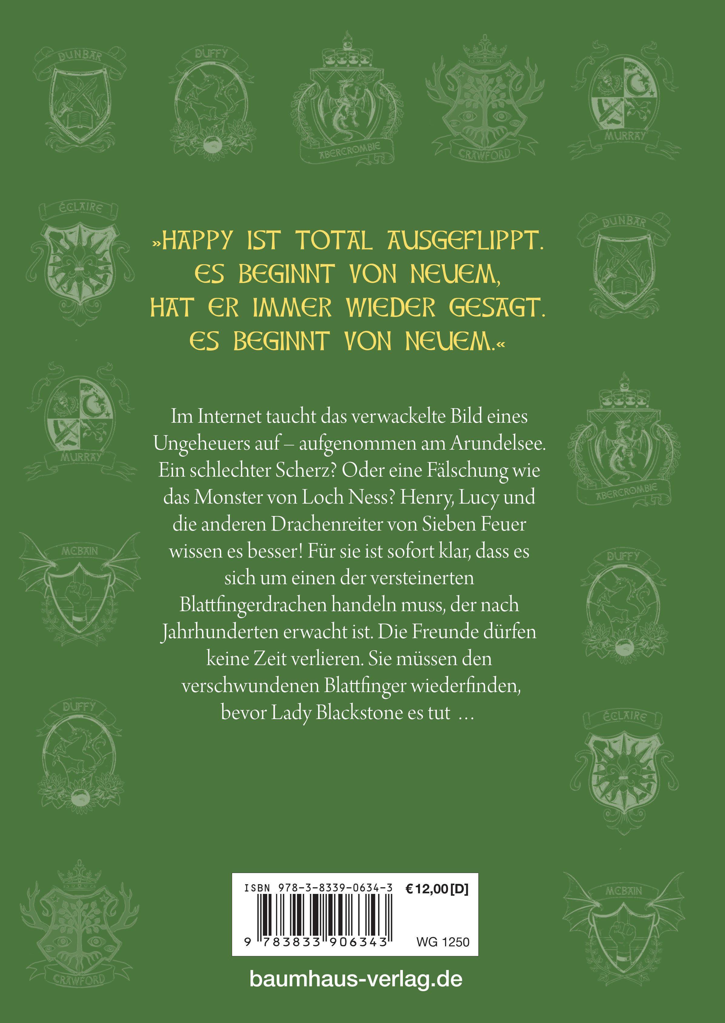 Beispielinhalt (Bild) Die geheime Drachenschule - Das Erwachen der Blattfinger