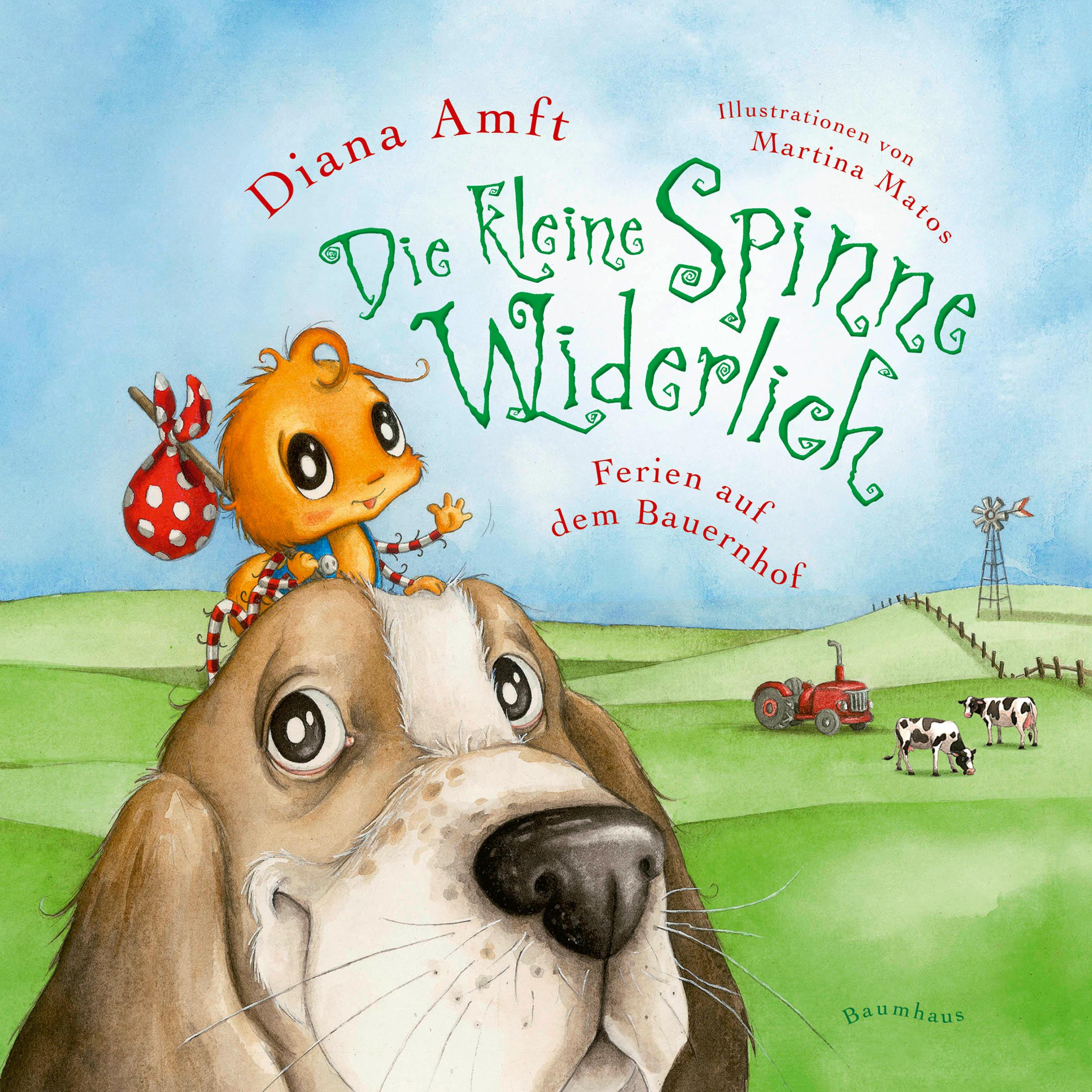 Vorderes Coverbild Die kleine Spinne Widerlich - Ferien auf dem Bauernhof Pappbilderbuch