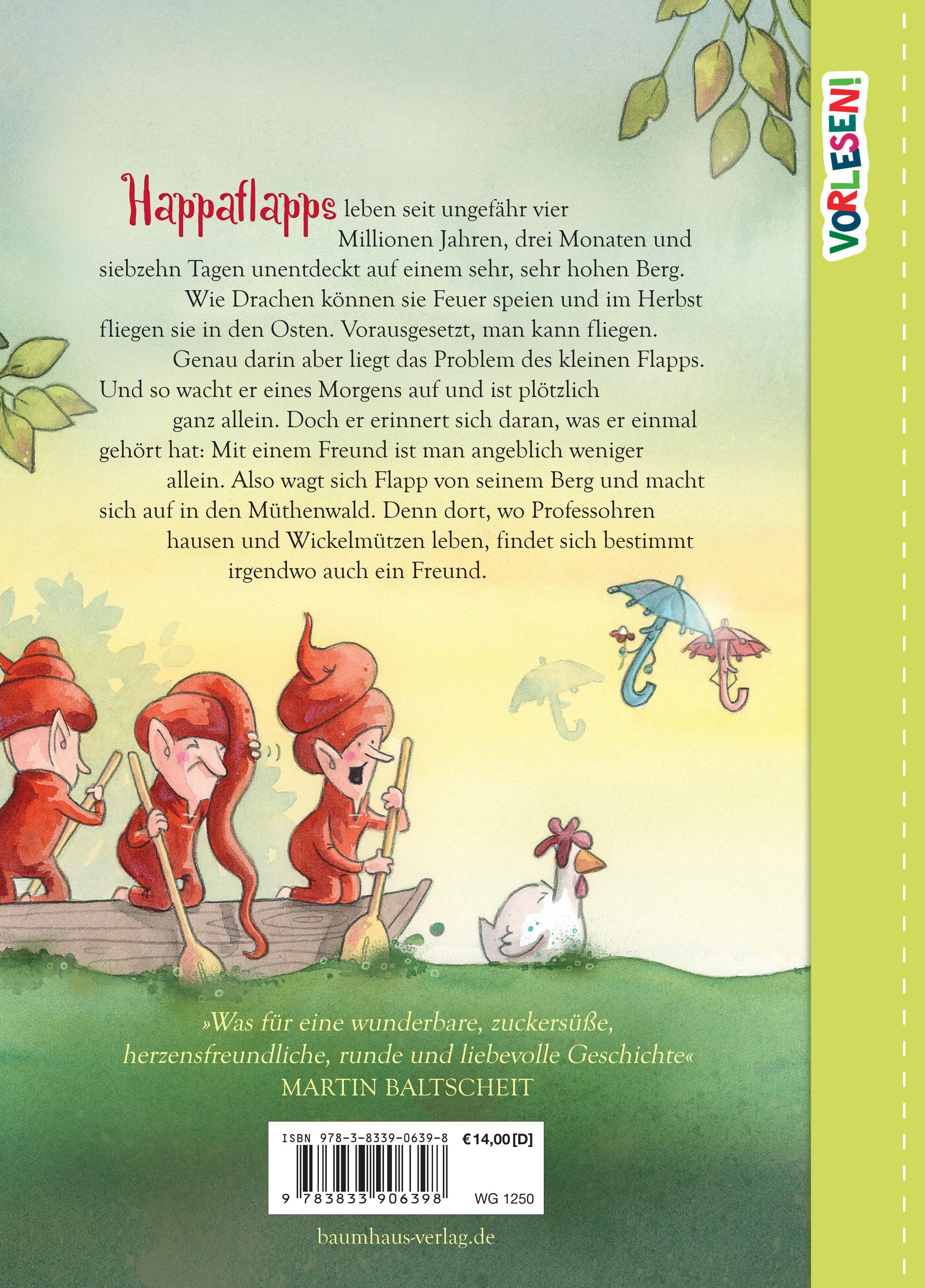 Beispielinhalt (Bild) Der Happaflapp reist in den Müthenwald