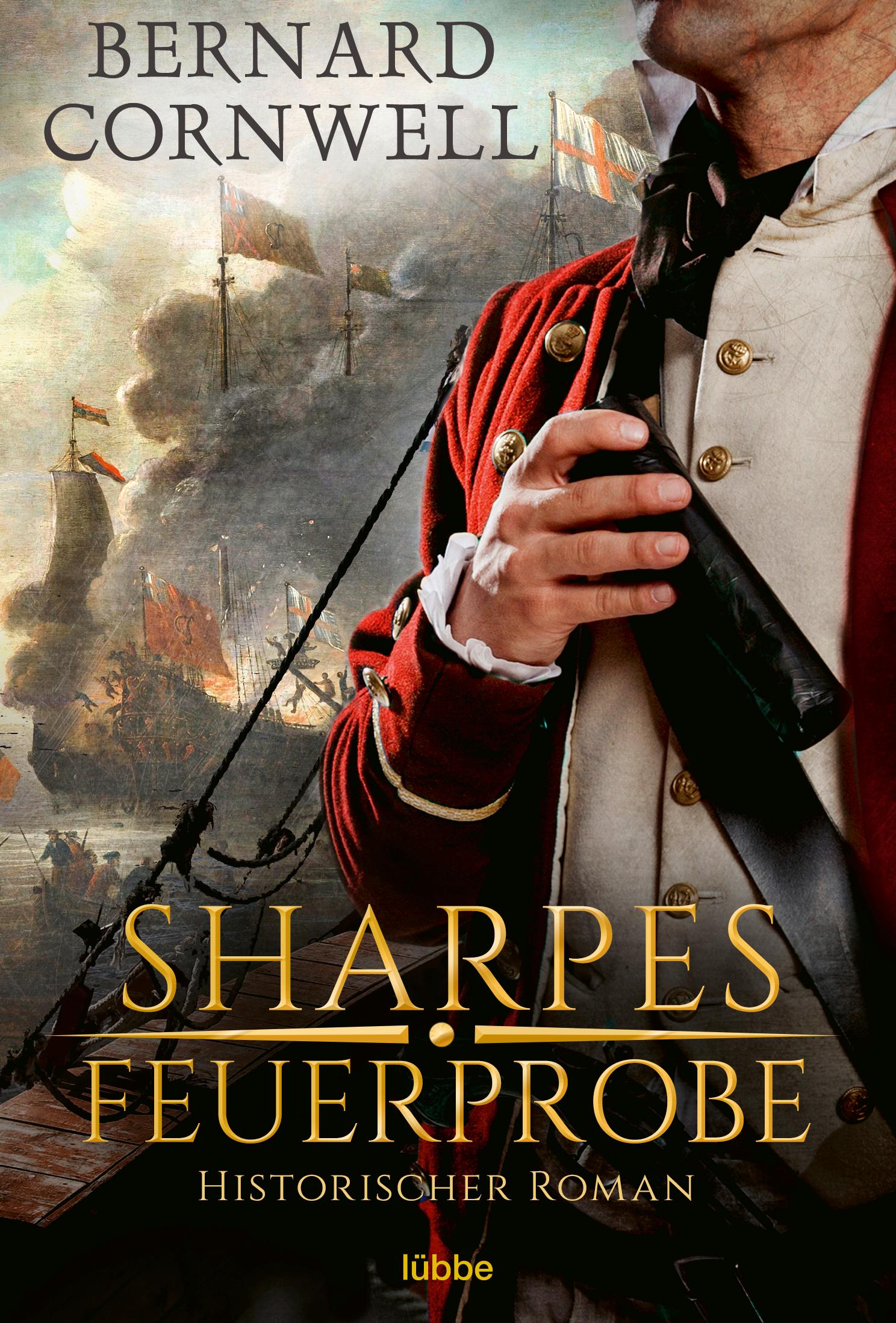 Vorderes Coverbild Sharpes Feuerprobe