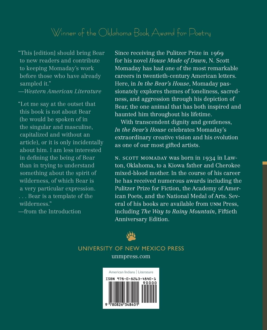 Rückseitencover In the Bear's House