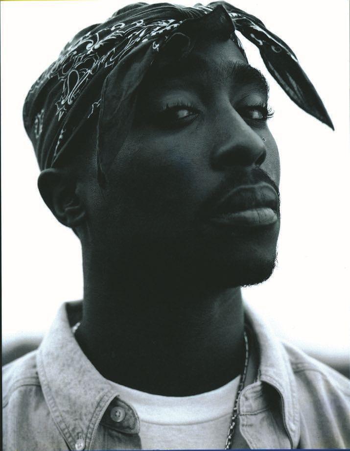 Vorderes Coverbild Tupac Shakur