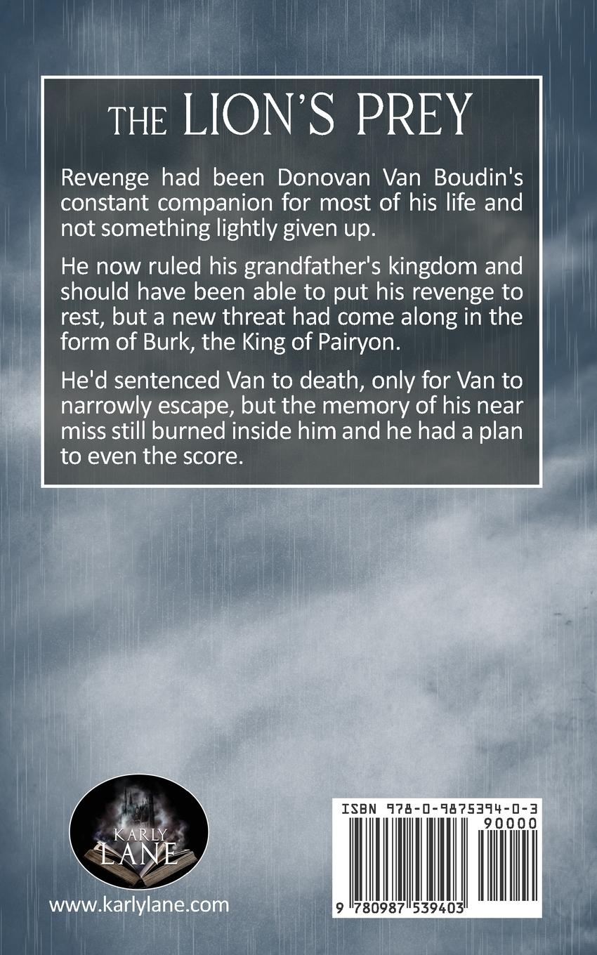 Rückseitencover The Lions Prey