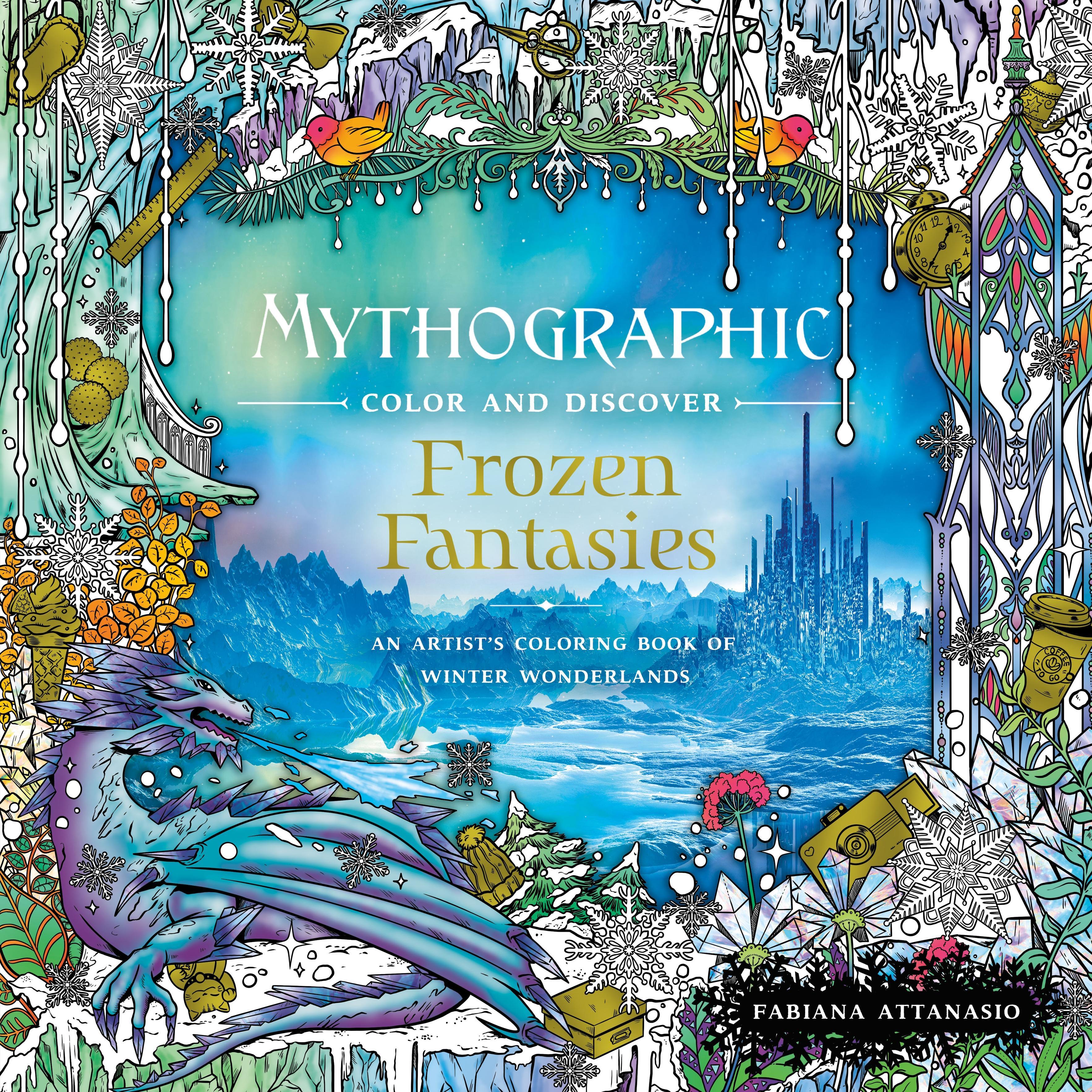 Vorderes Coverbild Mythographic Color and Discover: Frozen Fantasies