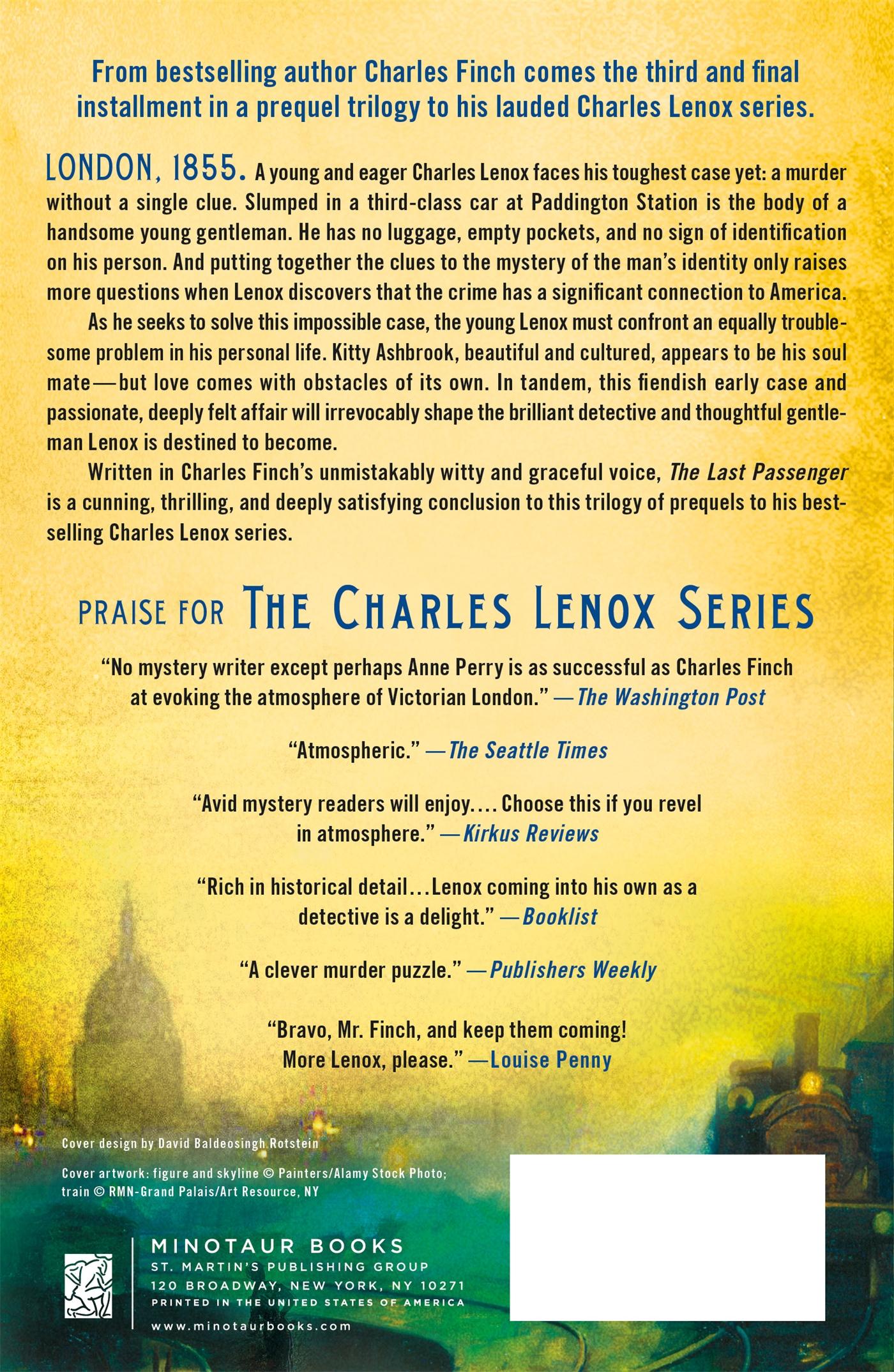 Rückseitencover The Last Passenger