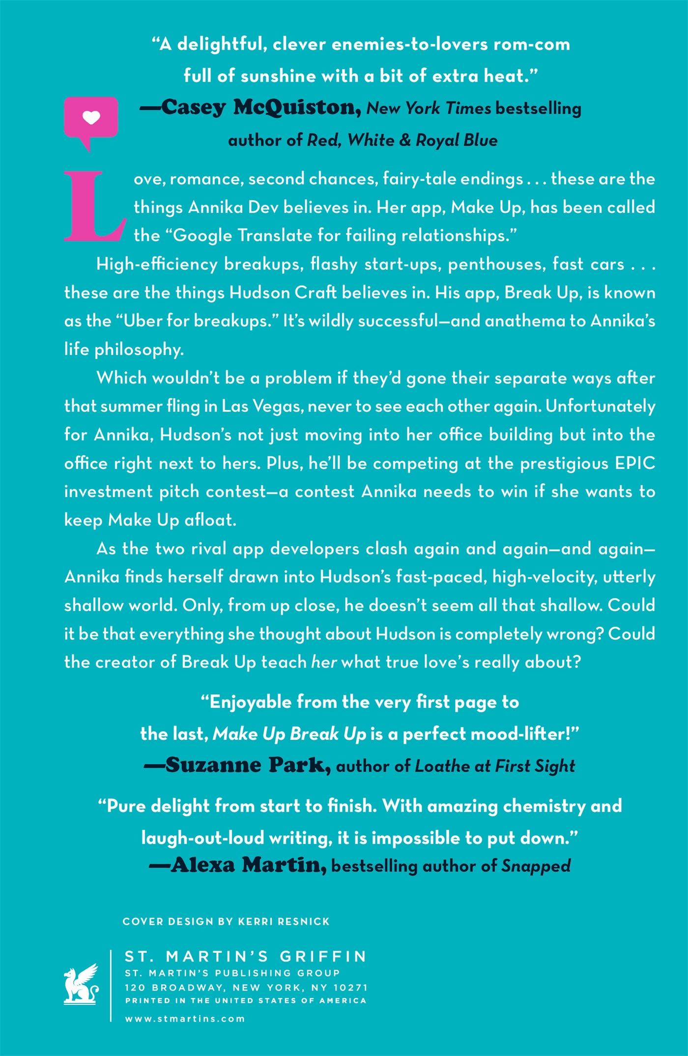 Rückseitencover Make Up Break Up