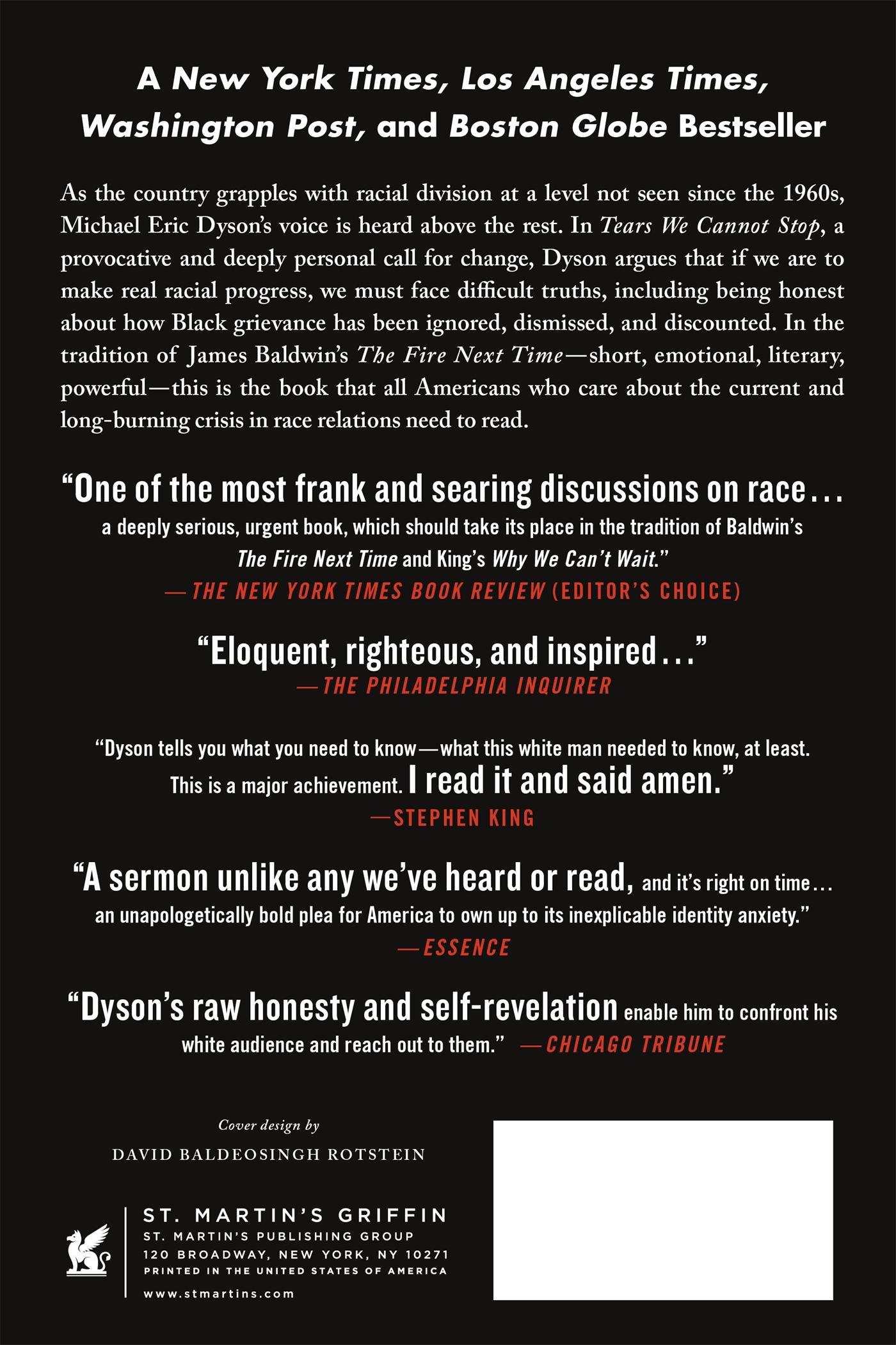 Rückseitencover Tears We Cannot Stop