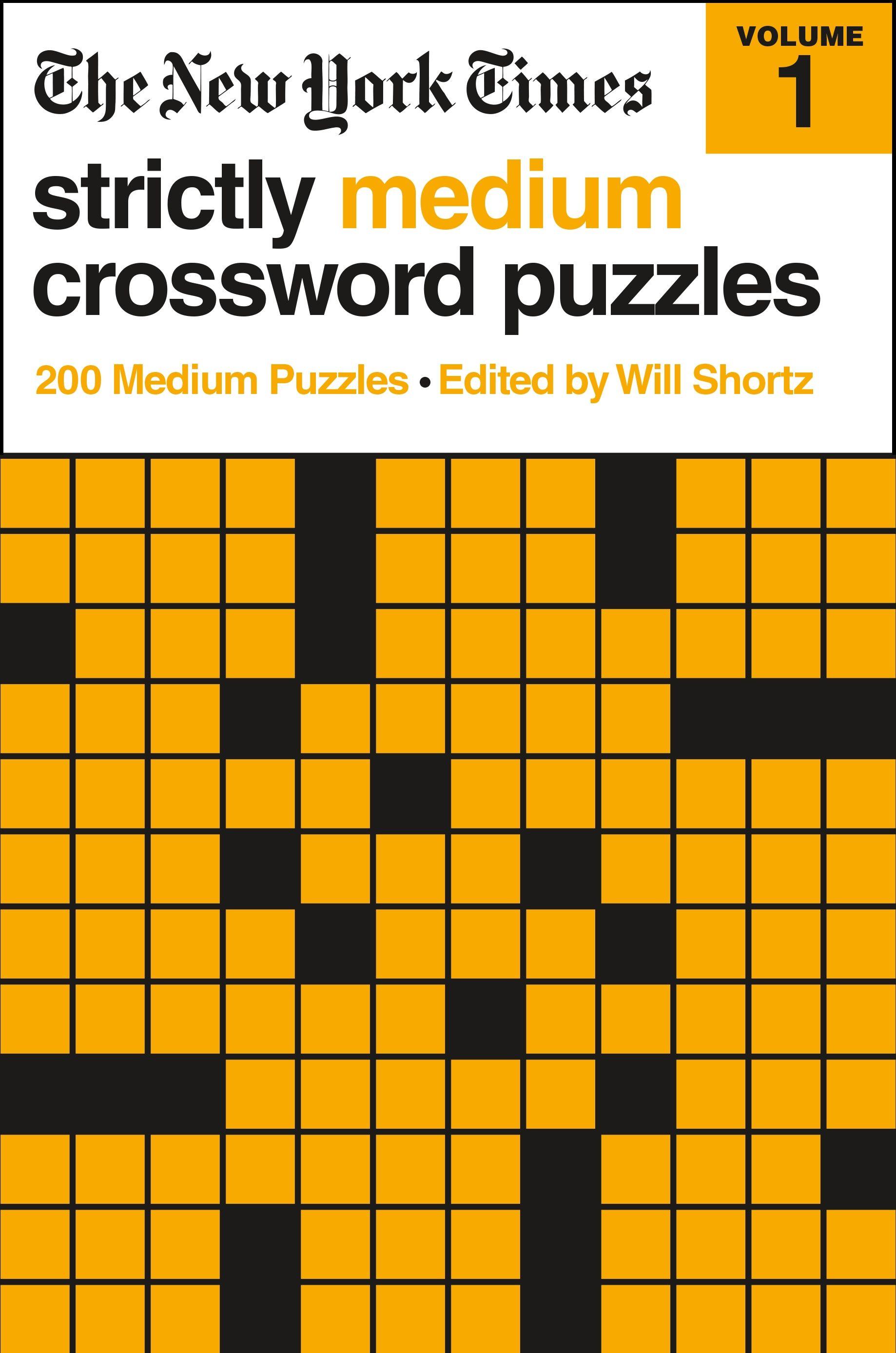 Vorderes Coverbild New York Times Strictly Medium Crossword Puzzles