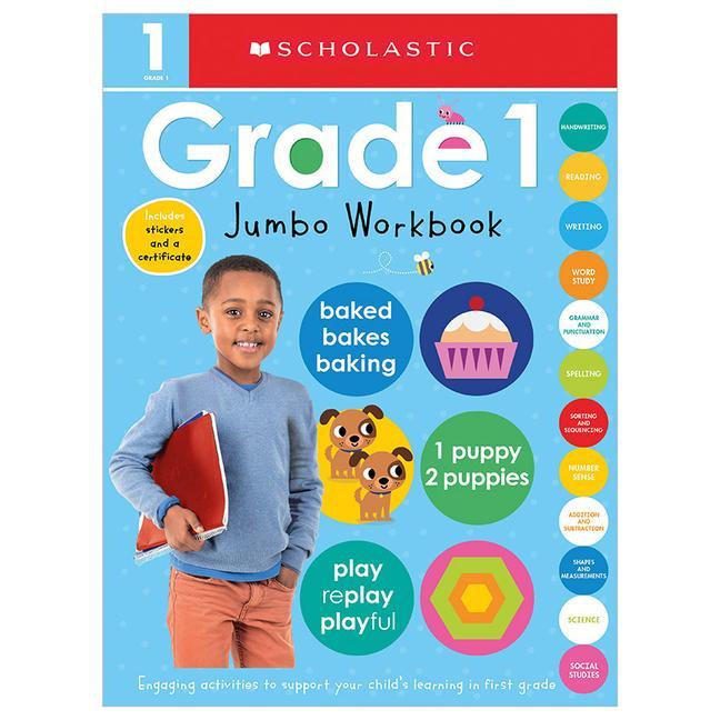 Vorderes Coverbild First Grade Jumbo Workbook: Scholastic Early Learners (Jumbo Workbook)