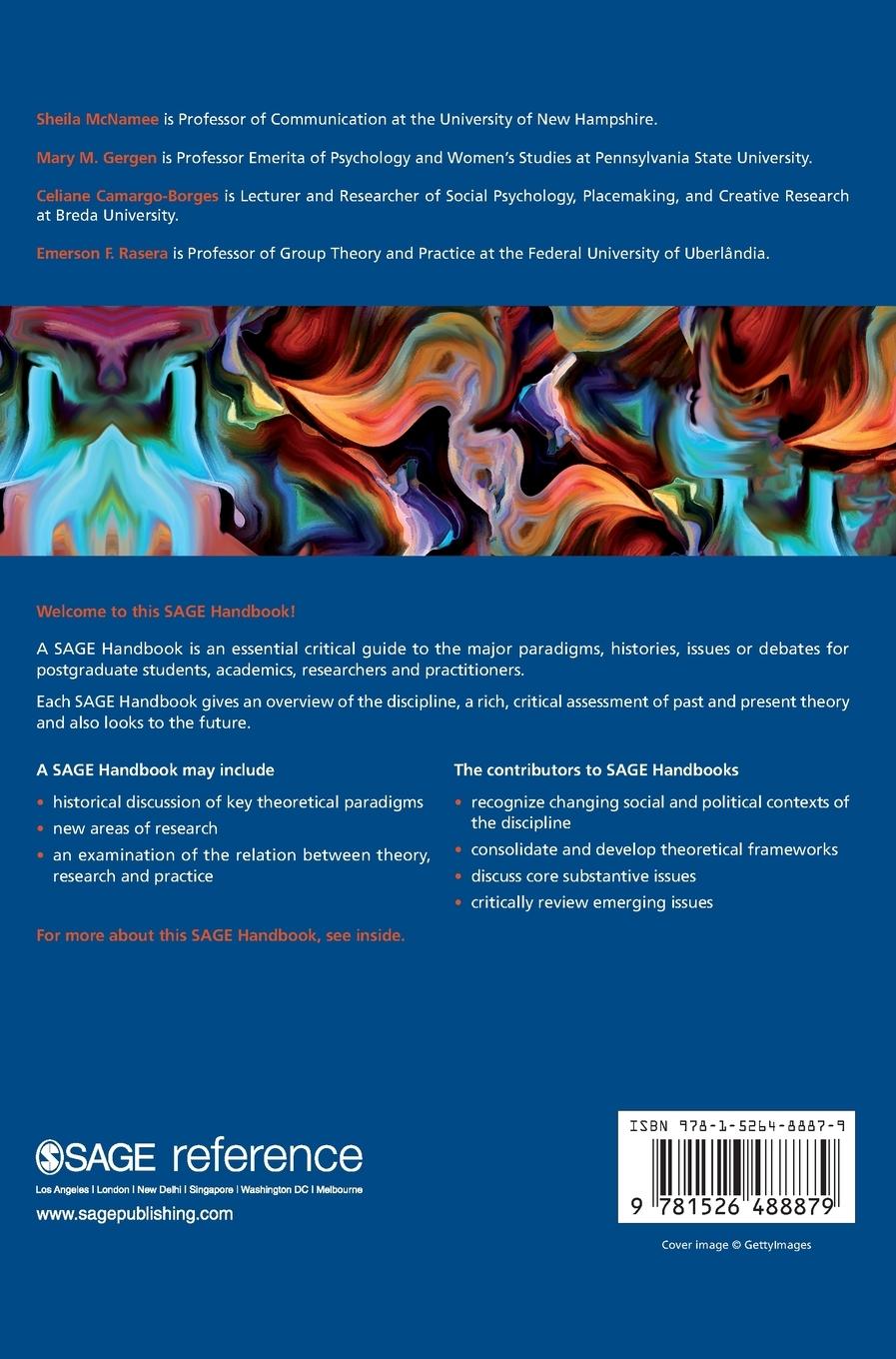 Rückseitencover The Sage Handbook of Social Constructionist Practice