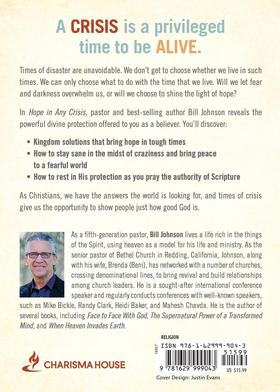 Rückseitencover Hope in Any Crisis