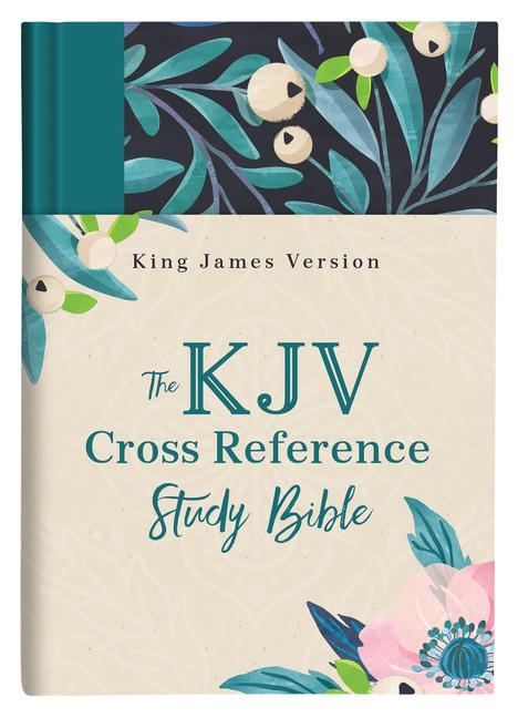 Vorderes Coverbild The KJV Cross Reference Study Bible--Turquoise Floral