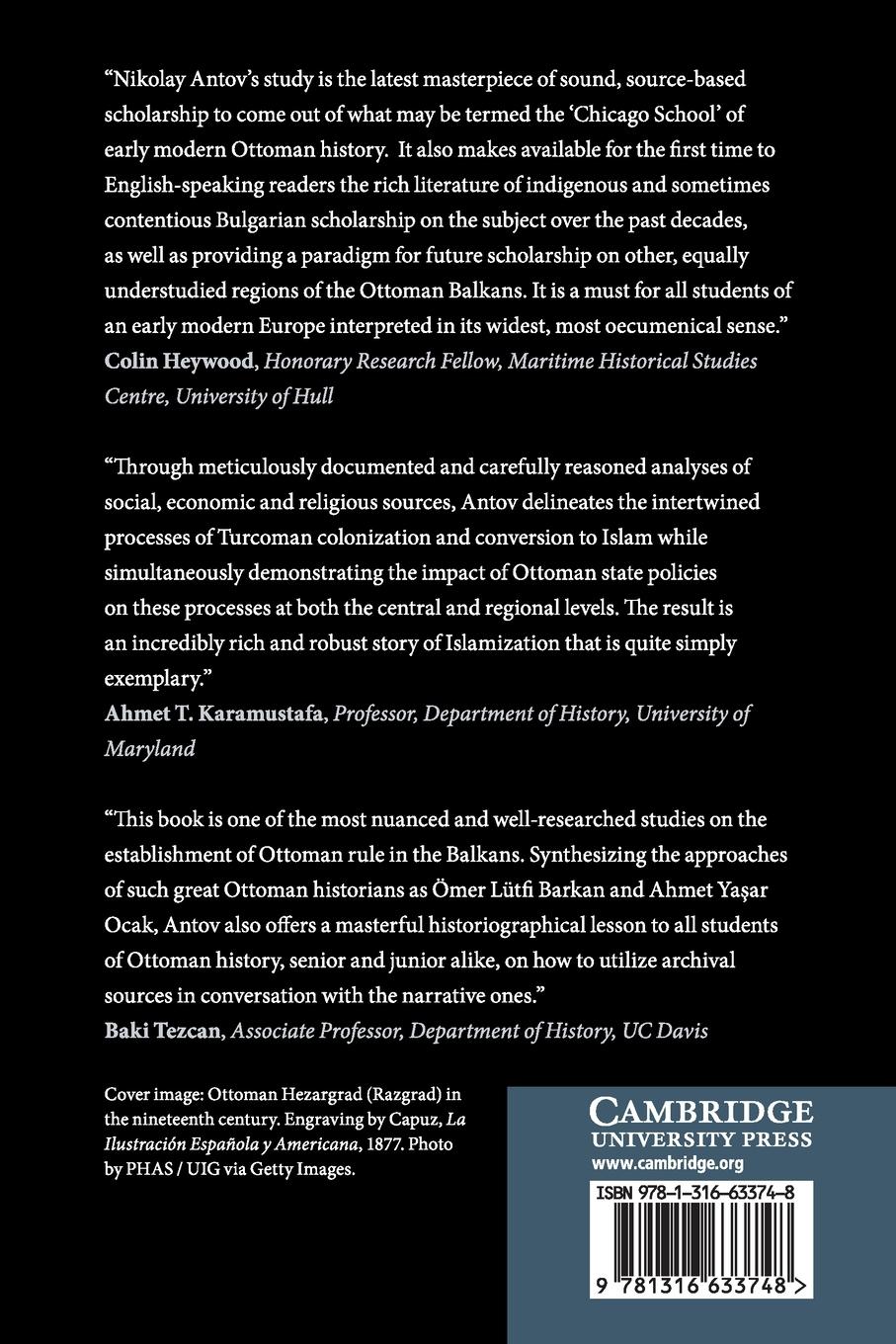 Rückseitencover The Ottoman "Wild West"