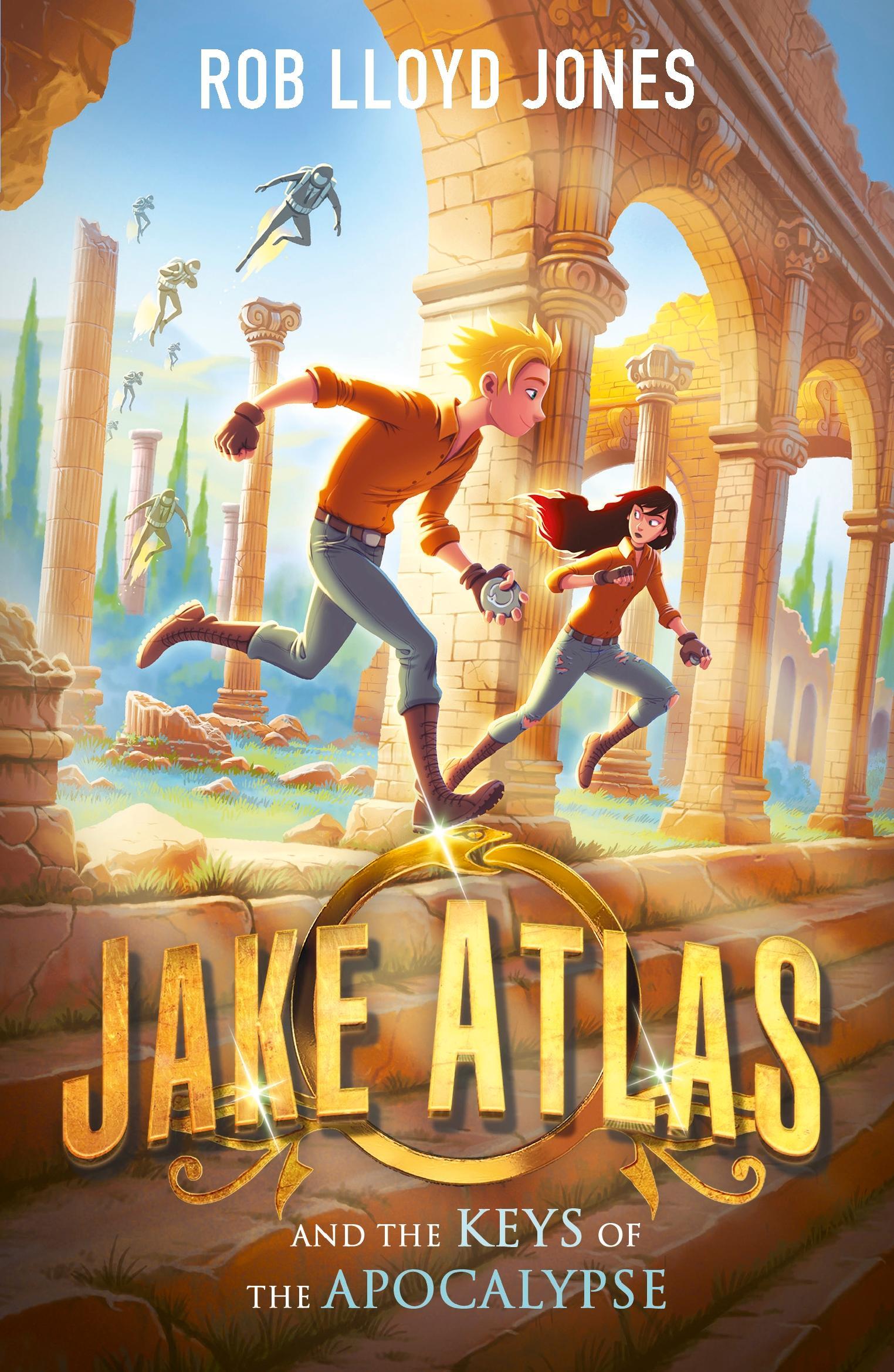 Vorderes Coverbild Jake Atlas and the Keys of the Apocalypse