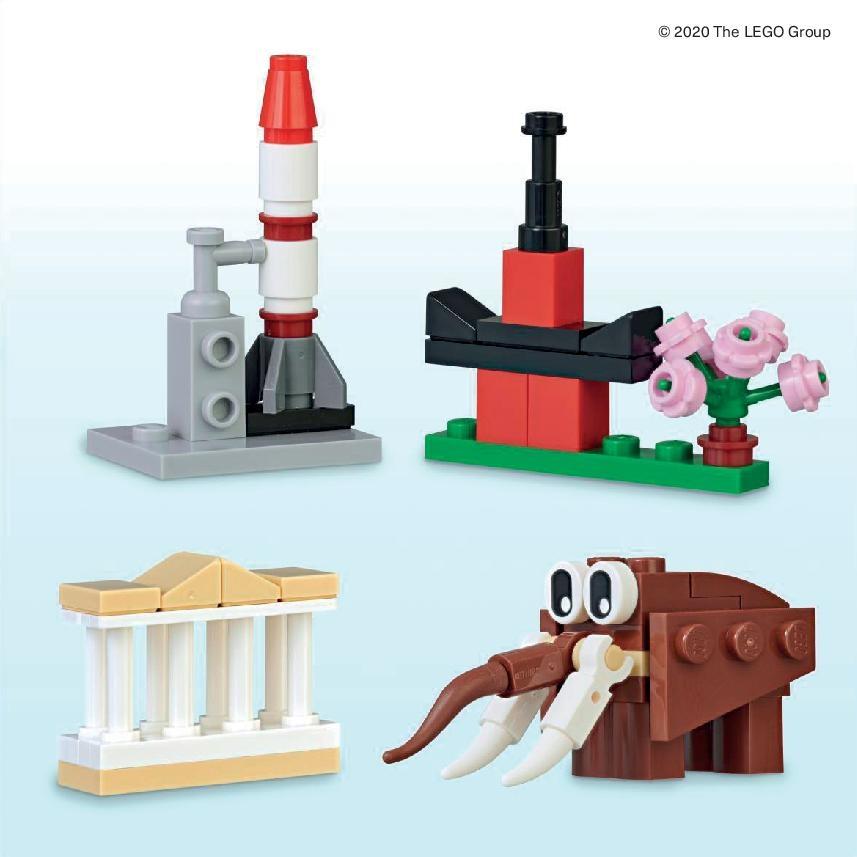 Beispielinhalt (Bild) LEGO® Ideen Zeitreise