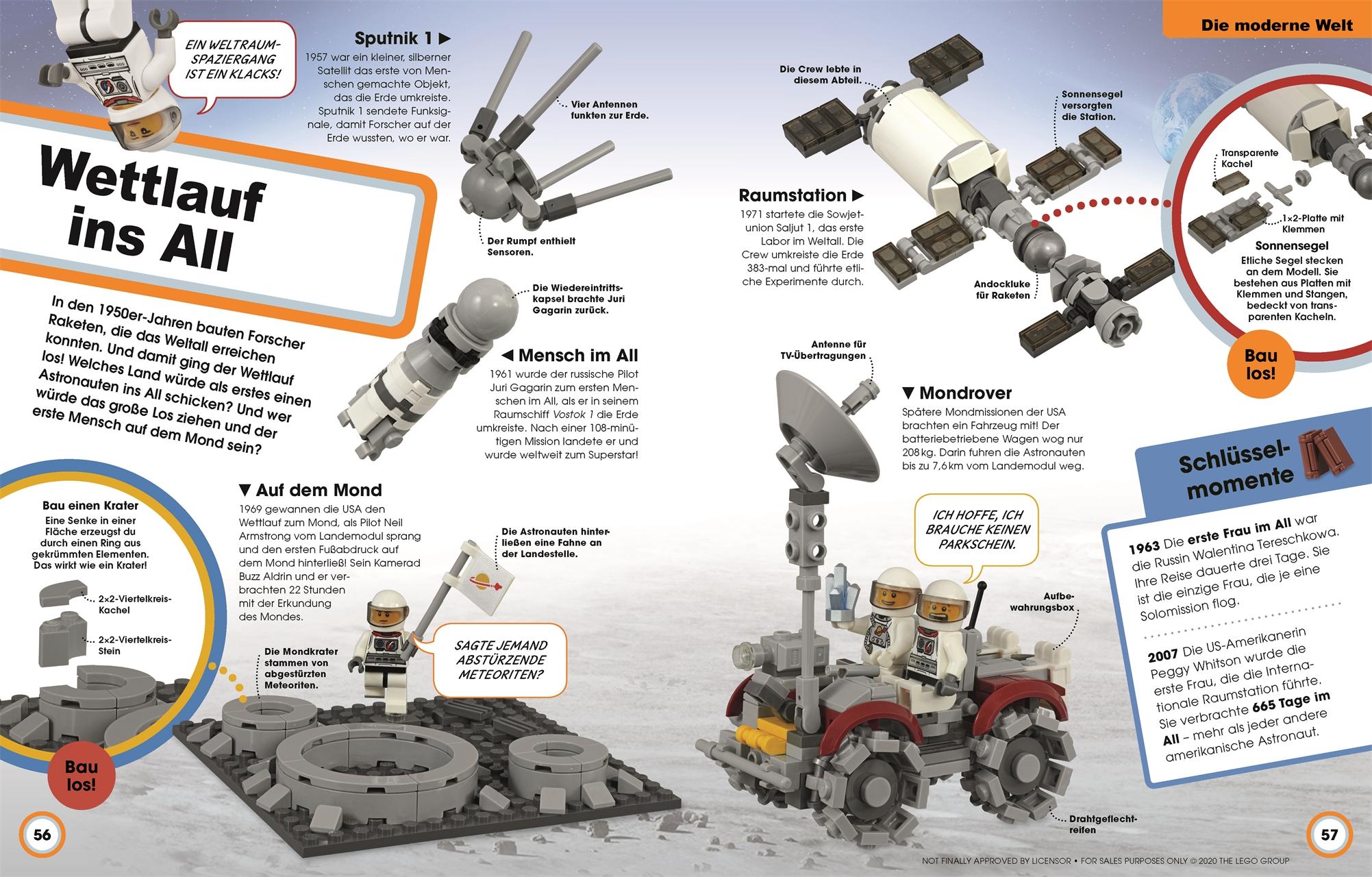 Beispielinhalt (Bild) LEGO® Ideen Zeitreise