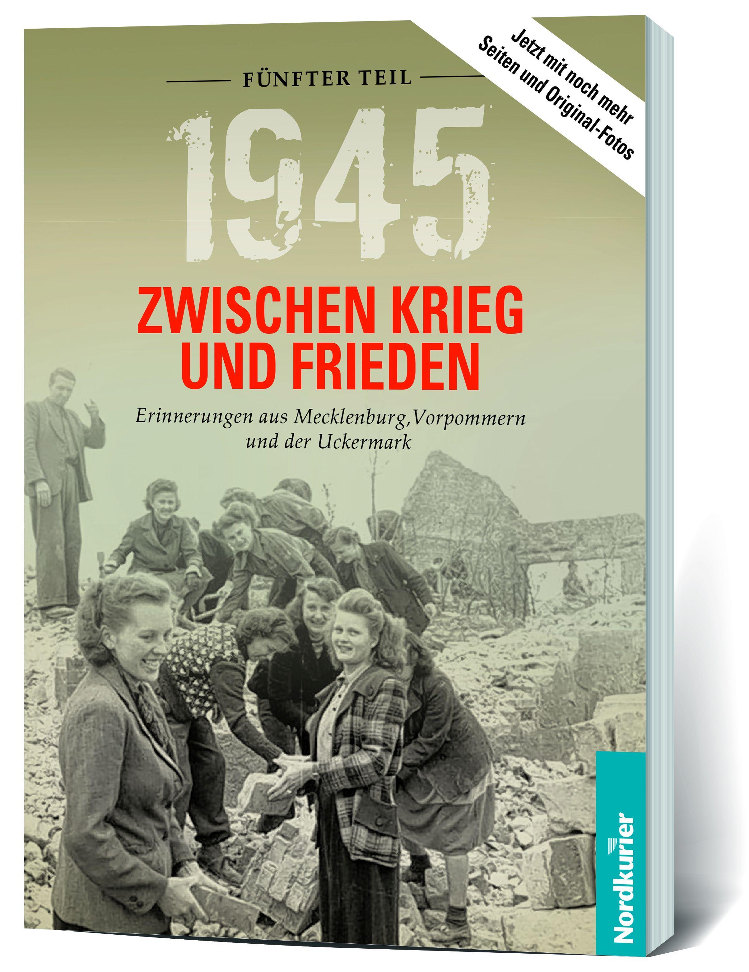 Vorderes Coverbild 1945. Zwischen Krieg und Frieden - Fünfter Teil