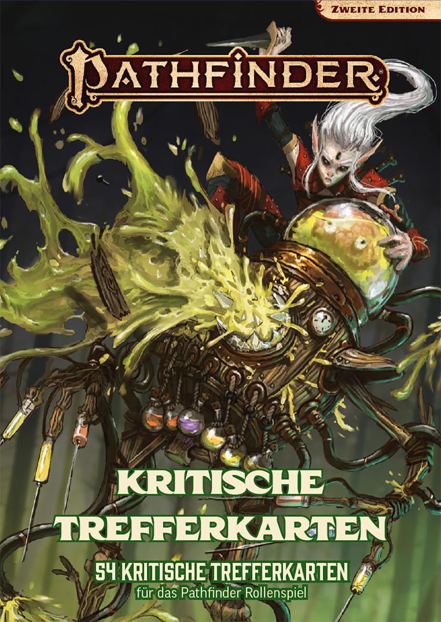 Vorderes Coverbild Pathfinder 2 - Kritische Trefferkarten