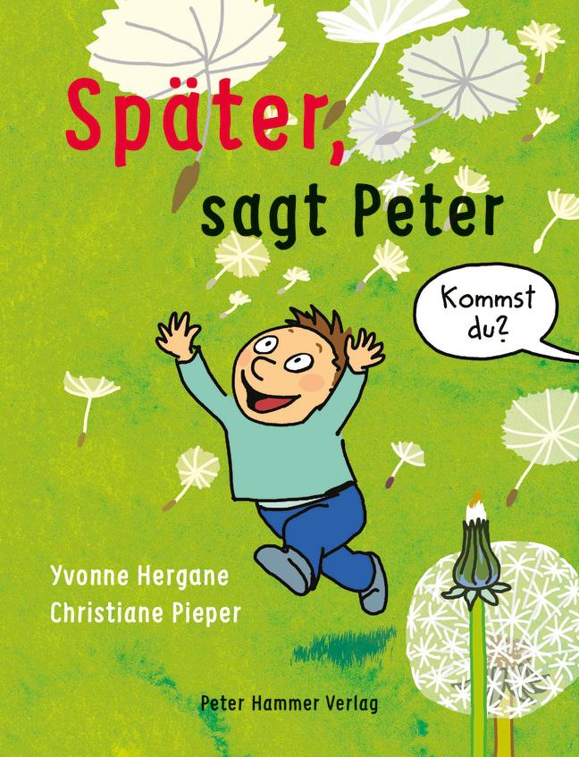 Vorderes Coverbild Später, sagt Peter