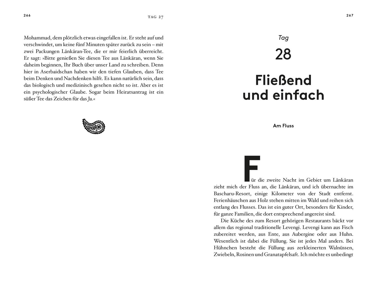Beispielinhalt (Bild) 40 Tage Aserbaidschan (DuMont Reiseabenteuer)
