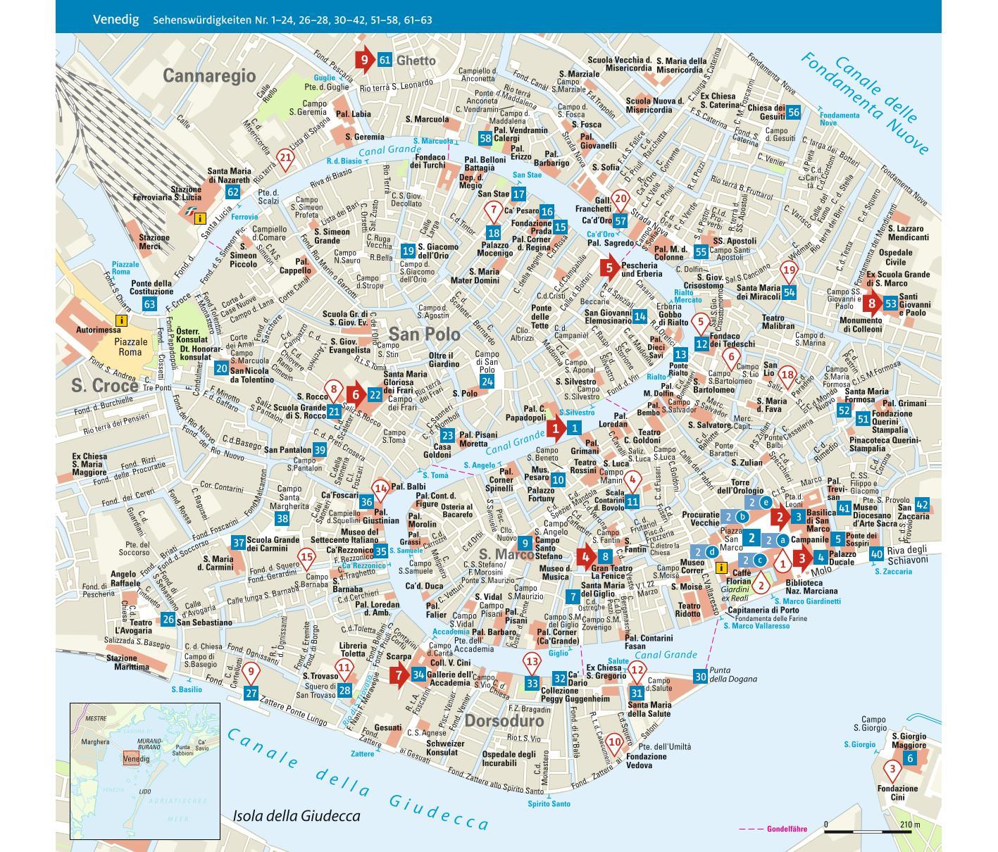 Beispielinhalt (Bild) ADAC Reiseführer Venedig