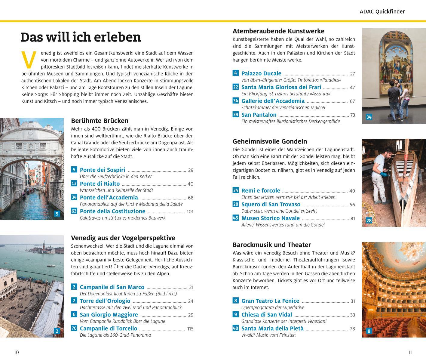 Beispielinhalt (Bild) ADAC Reiseführer Venedig