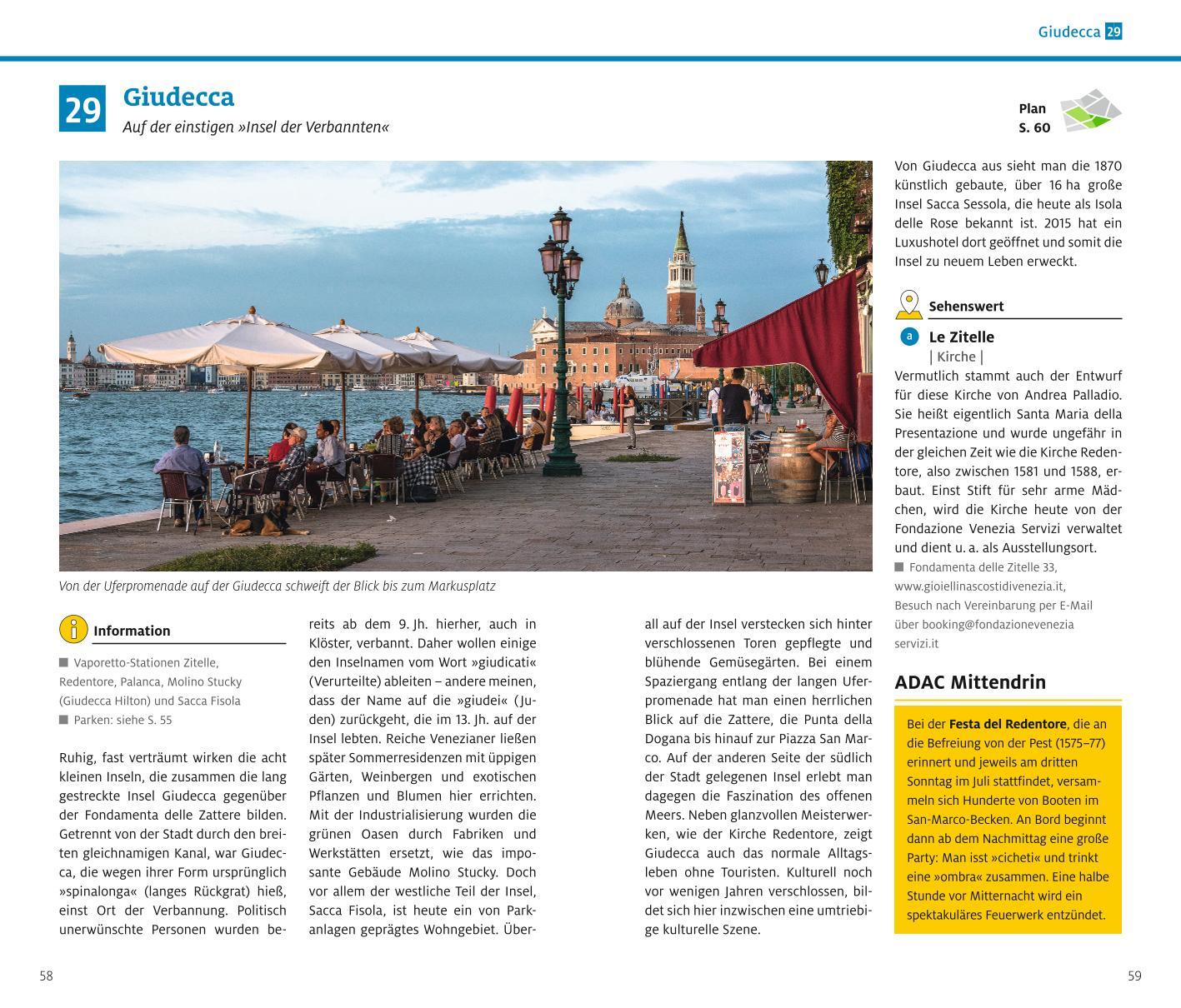 Beispielinhalt (Bild) ADAC Reiseführer Venedig