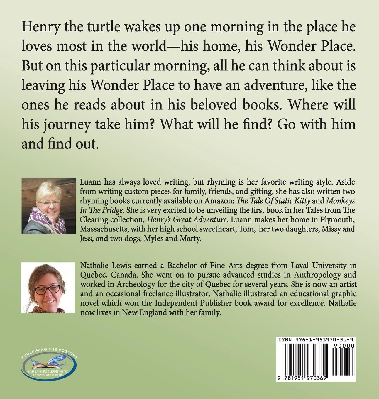 Rückseitencover Henry's Great Adventure