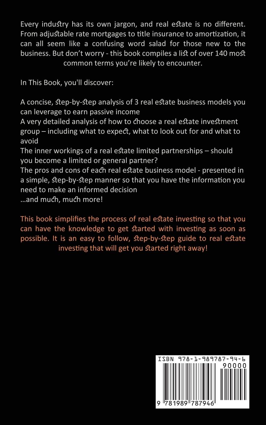 Rückseitencover Real Estate Investing for Beginners